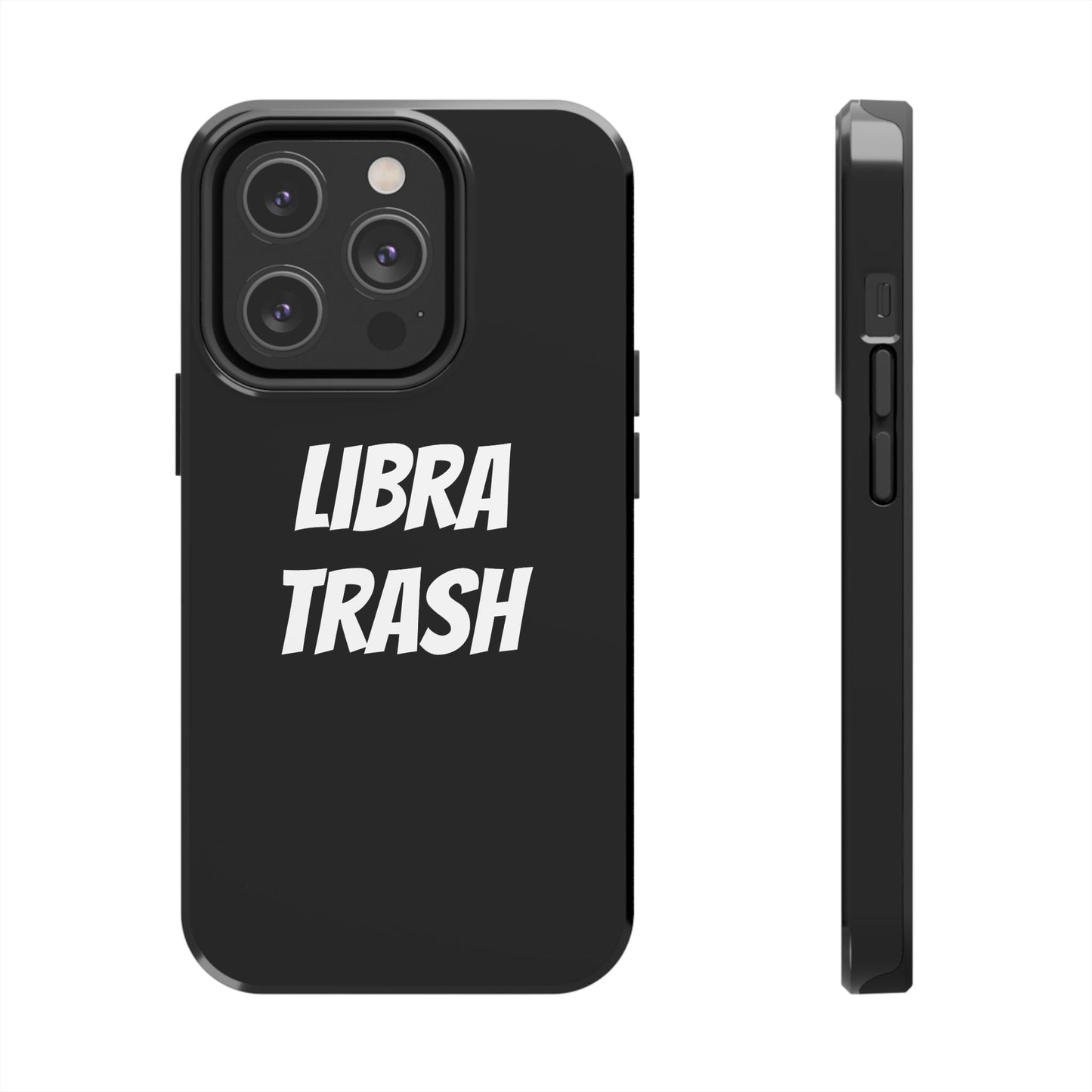 libra trash phone case