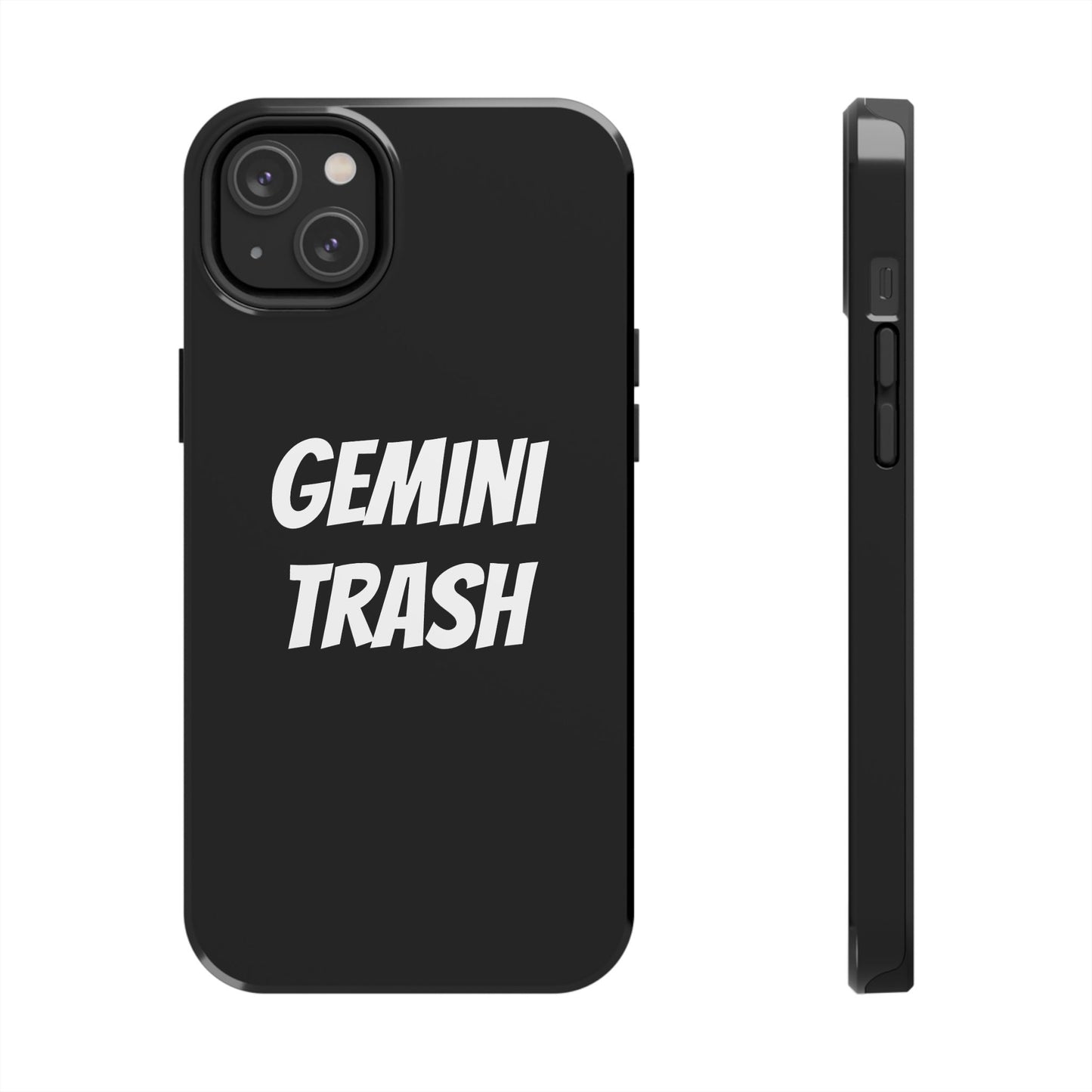 gemini trash phone case