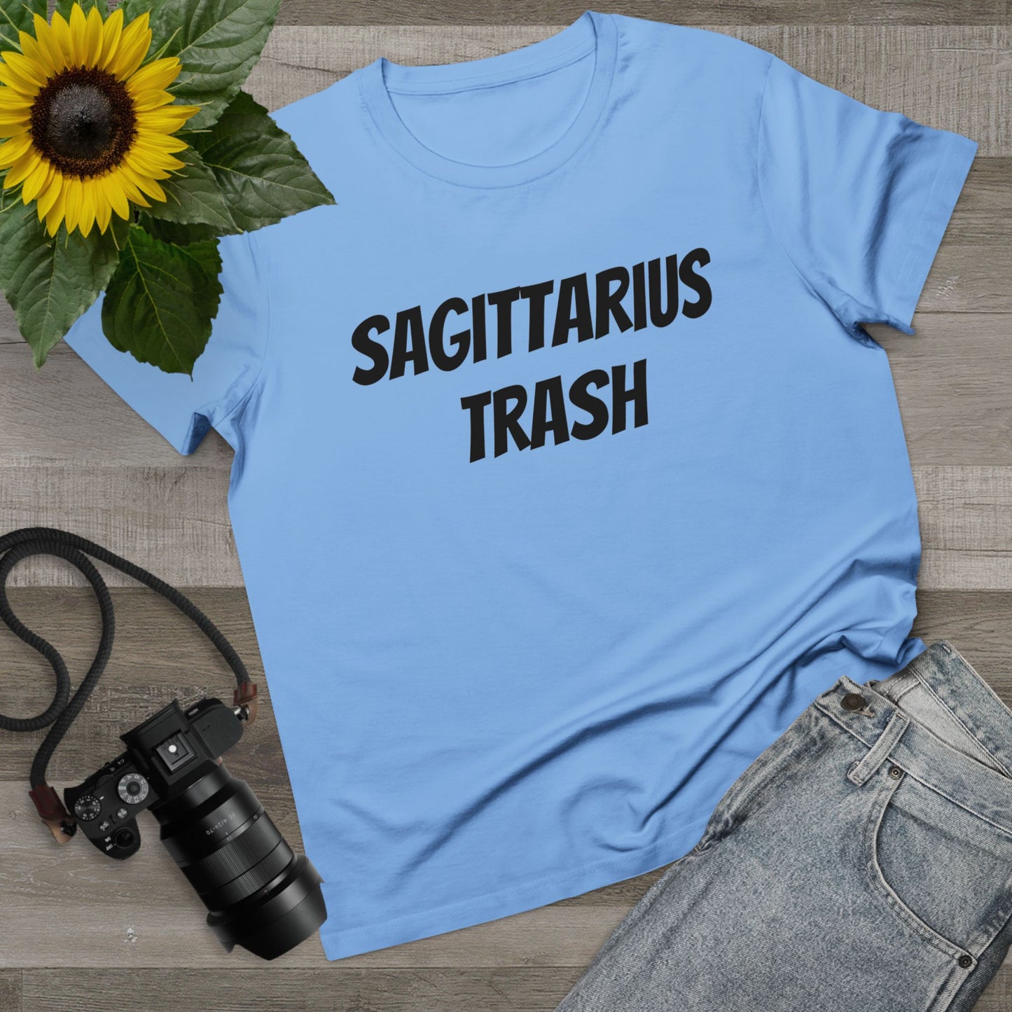 sagittarius trash women’s tee