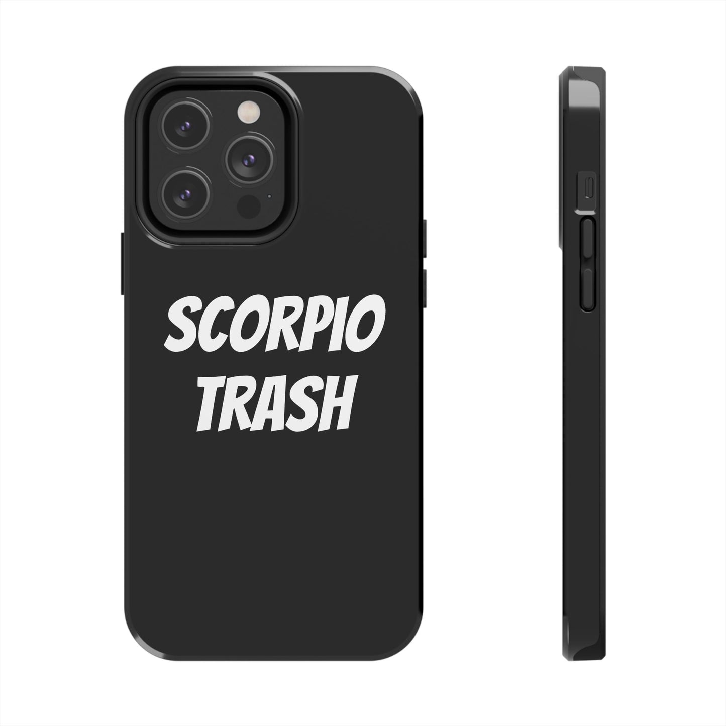 scorpio trash phone case