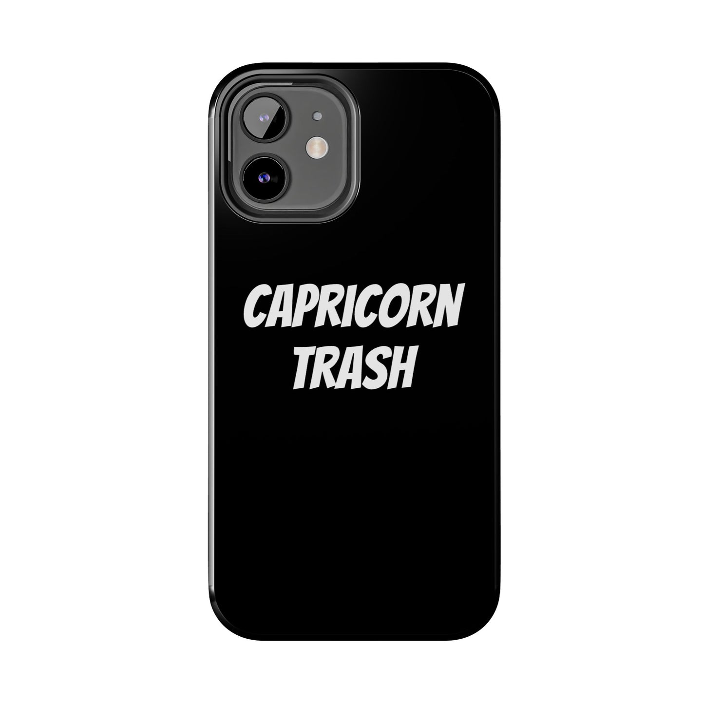 capricorn trash phone case