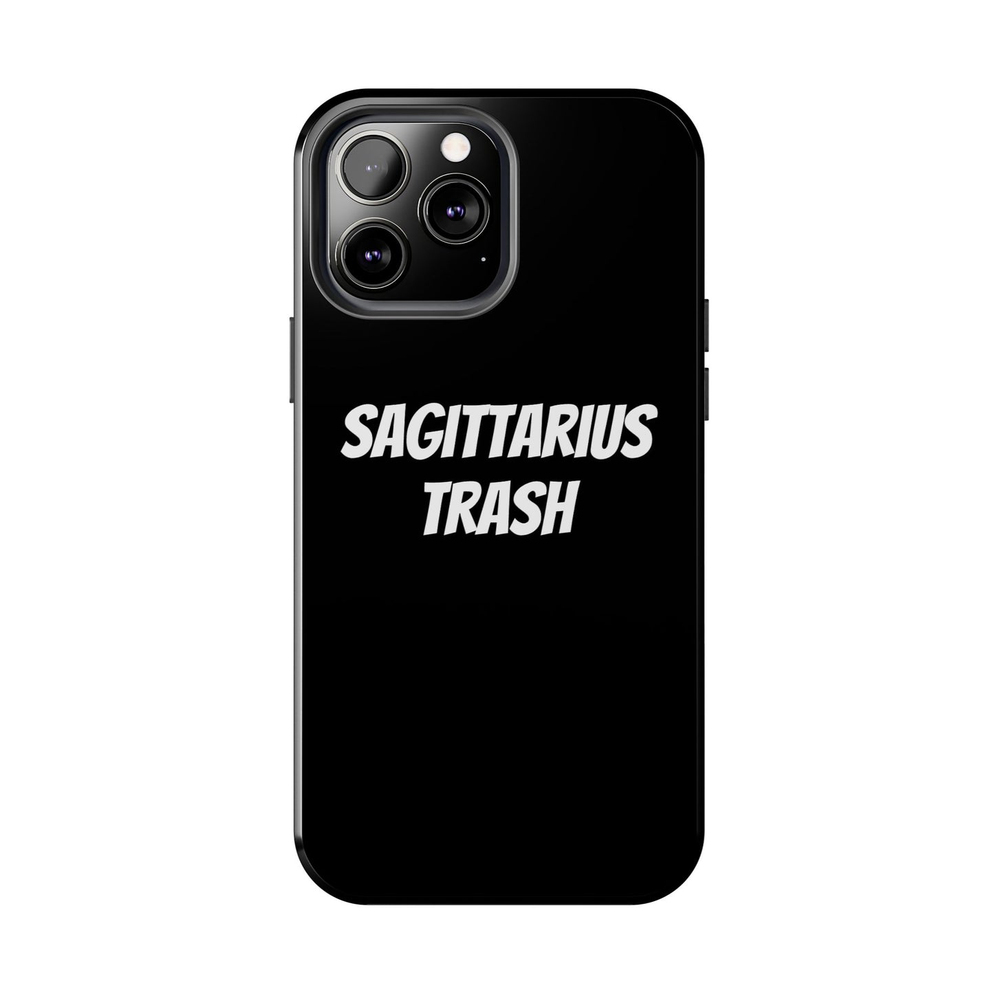 sagittarius trash phone case