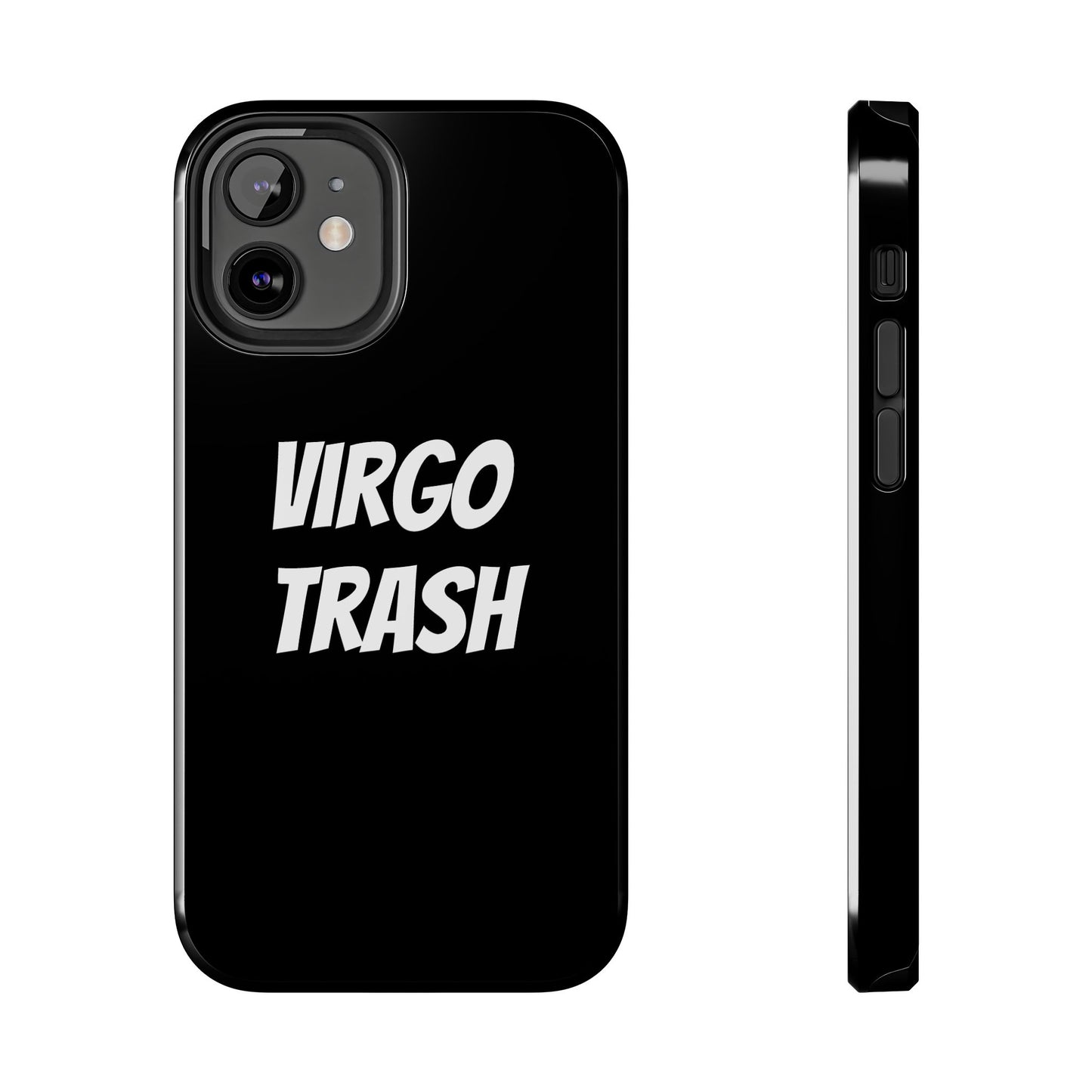 virgo trash phone case