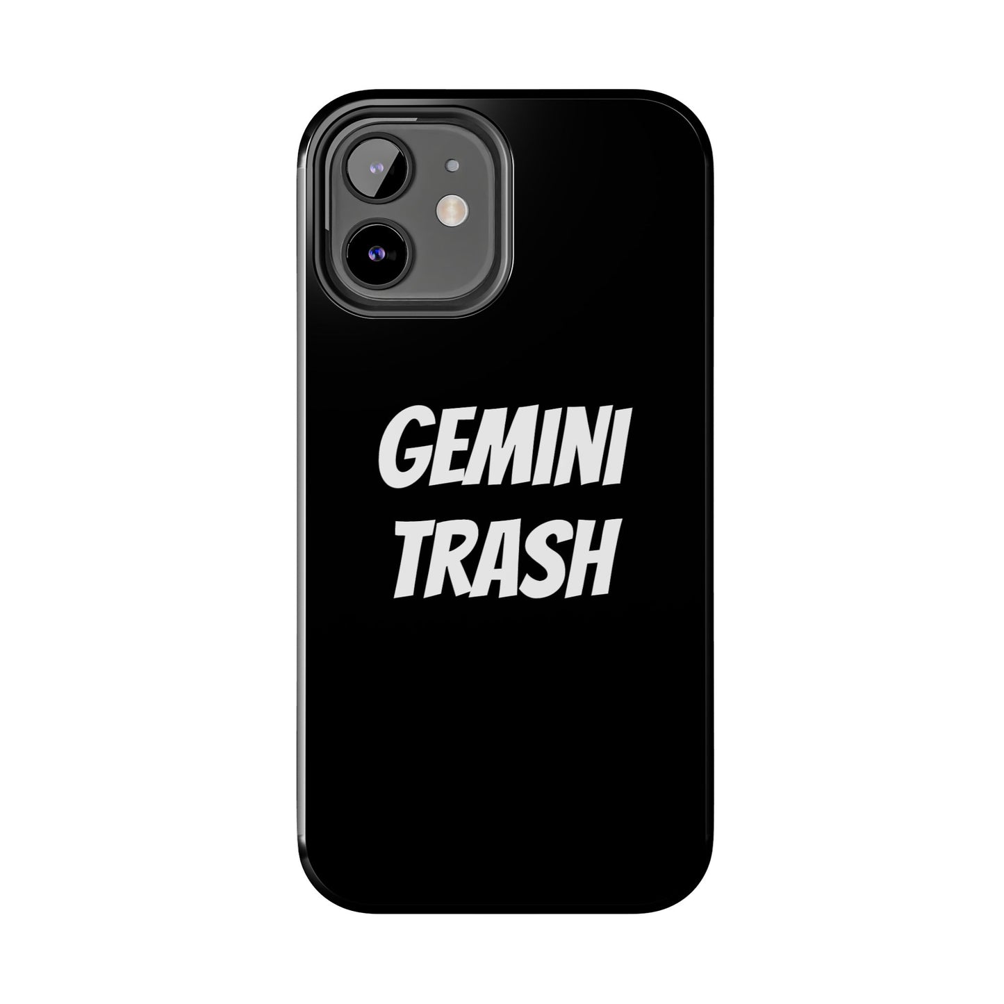 gemini trash phone case