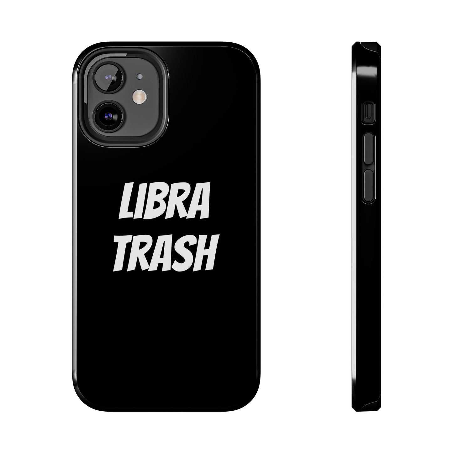 libra trash phone case