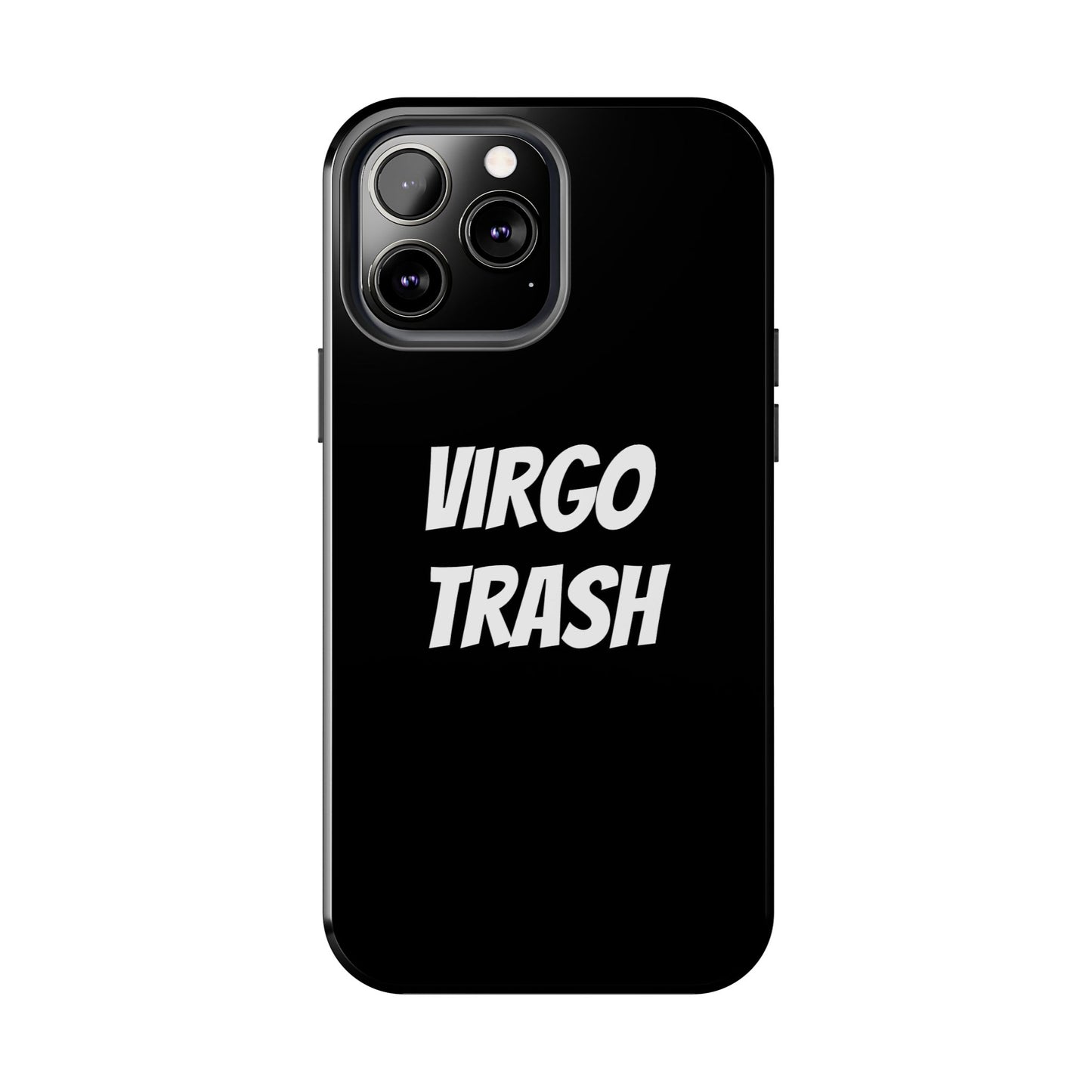 virgo trash phone case