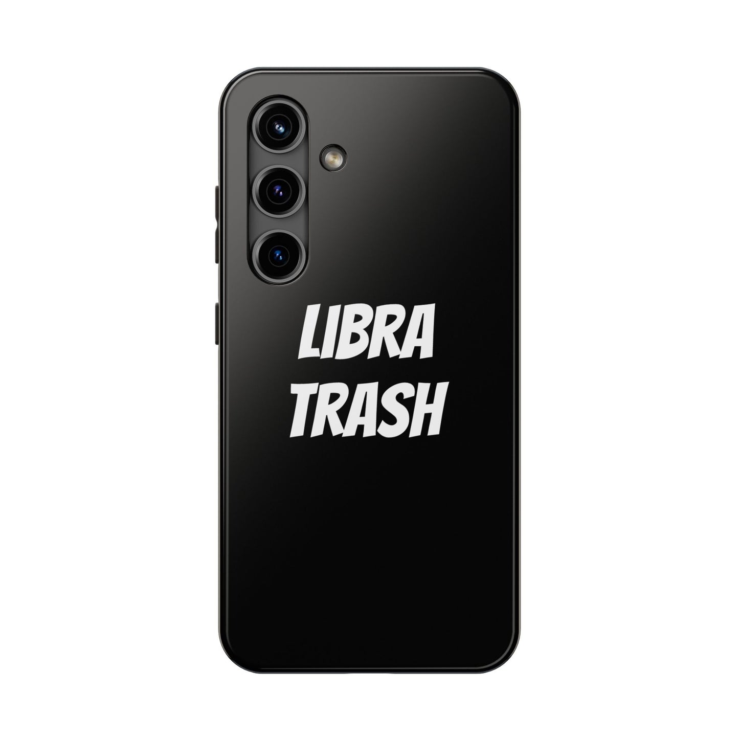 libra trash phone case