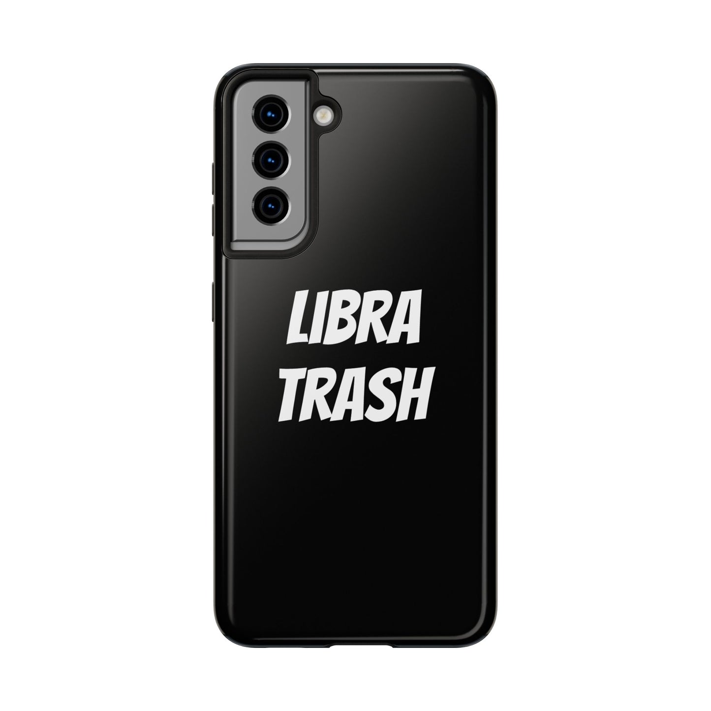libra trash phone case