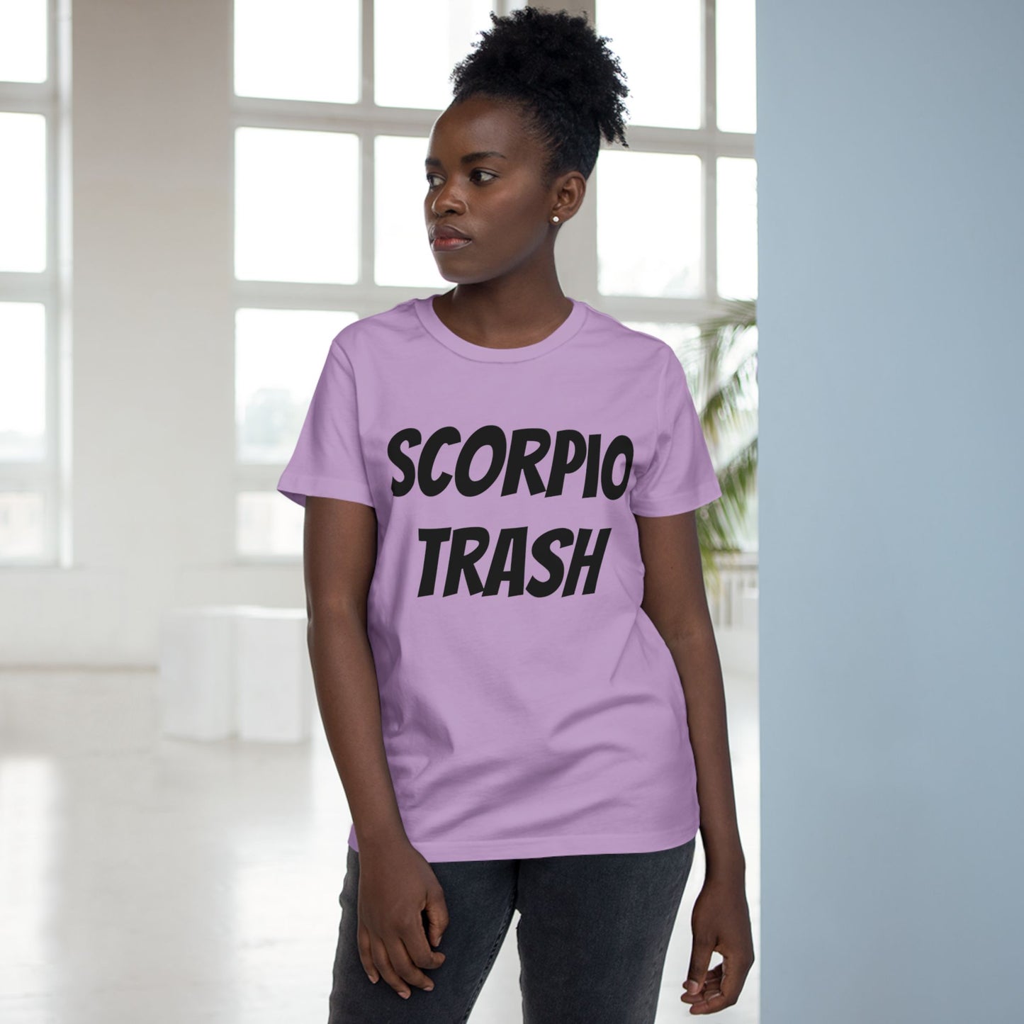 scorpio trash women’s tee