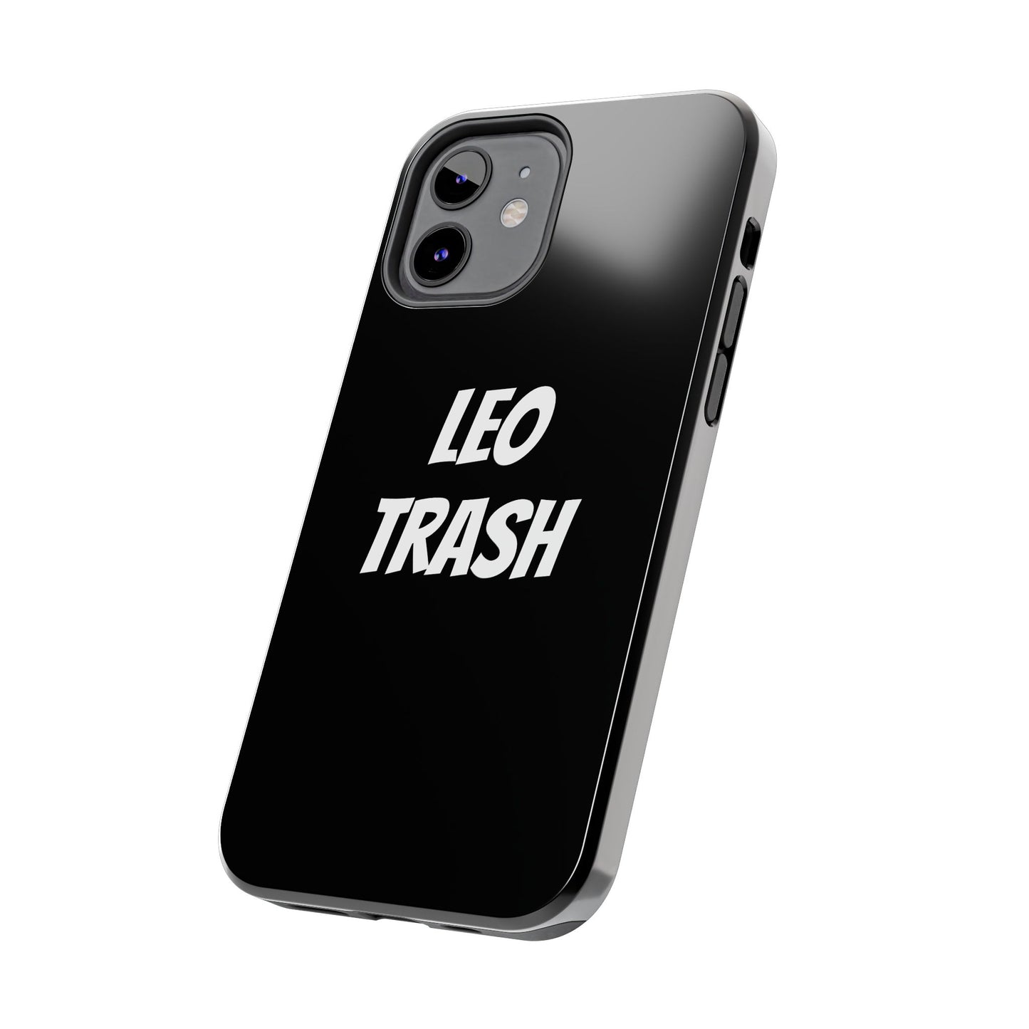 leo trash phone case