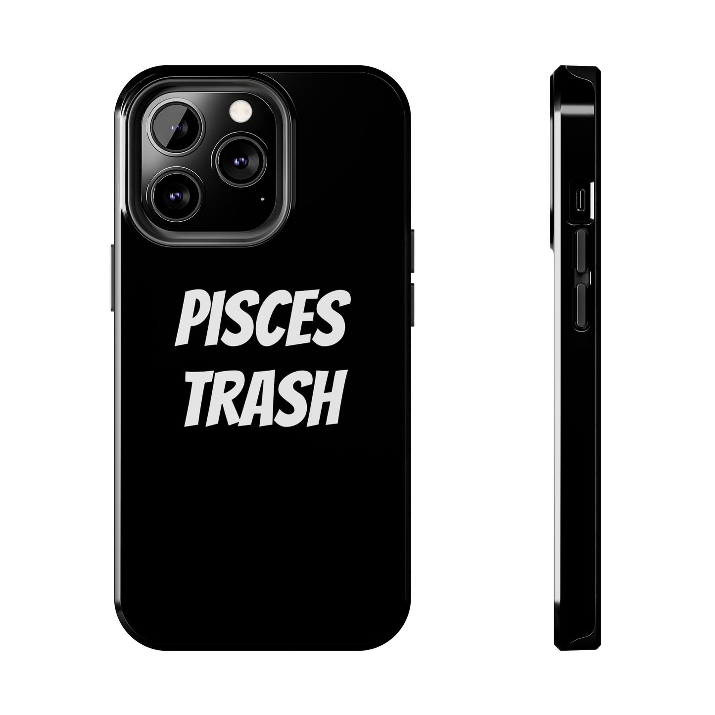 pisces trash phone case