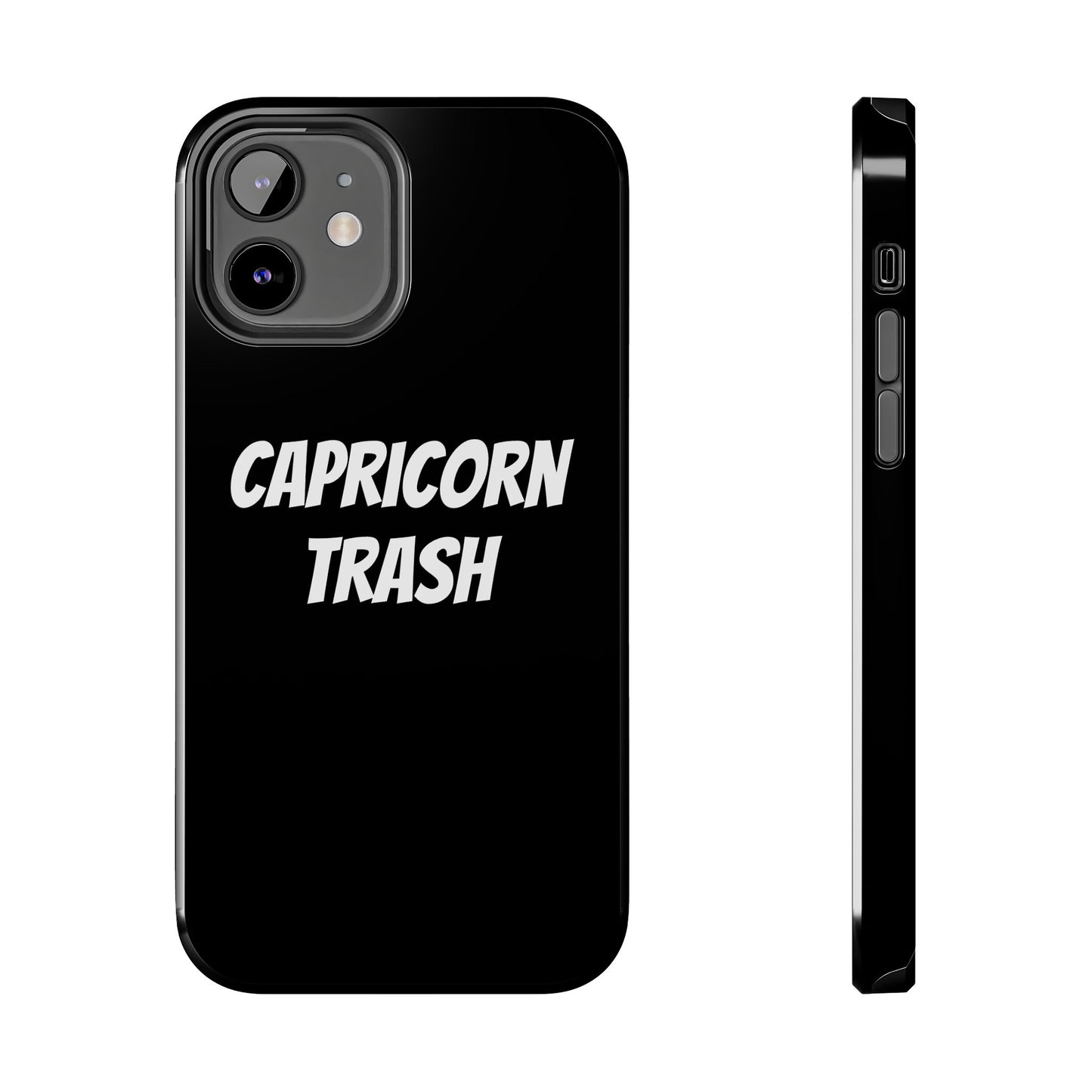 capricorn trash phone case