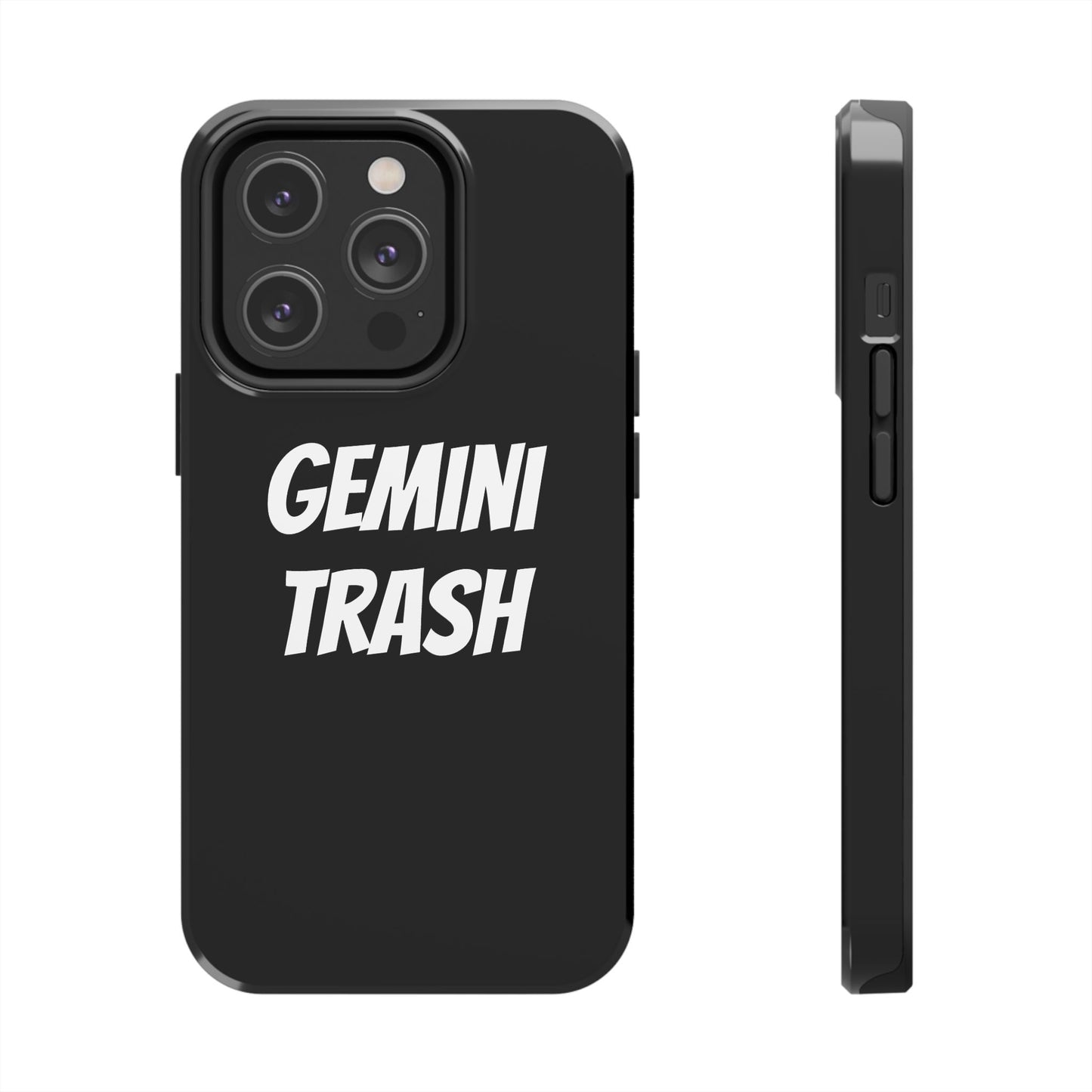 gemini trash phone case