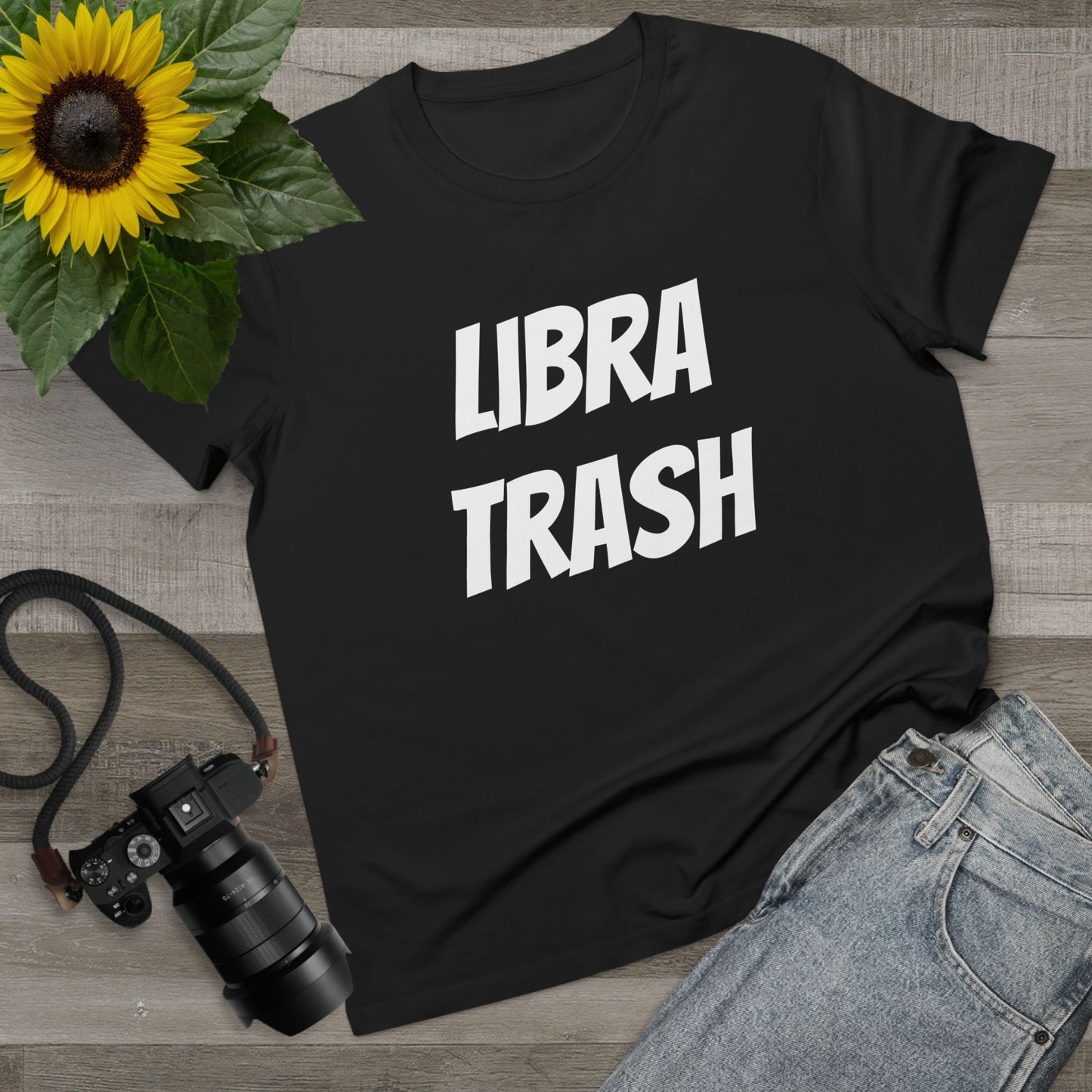 libra trash women’s tee
