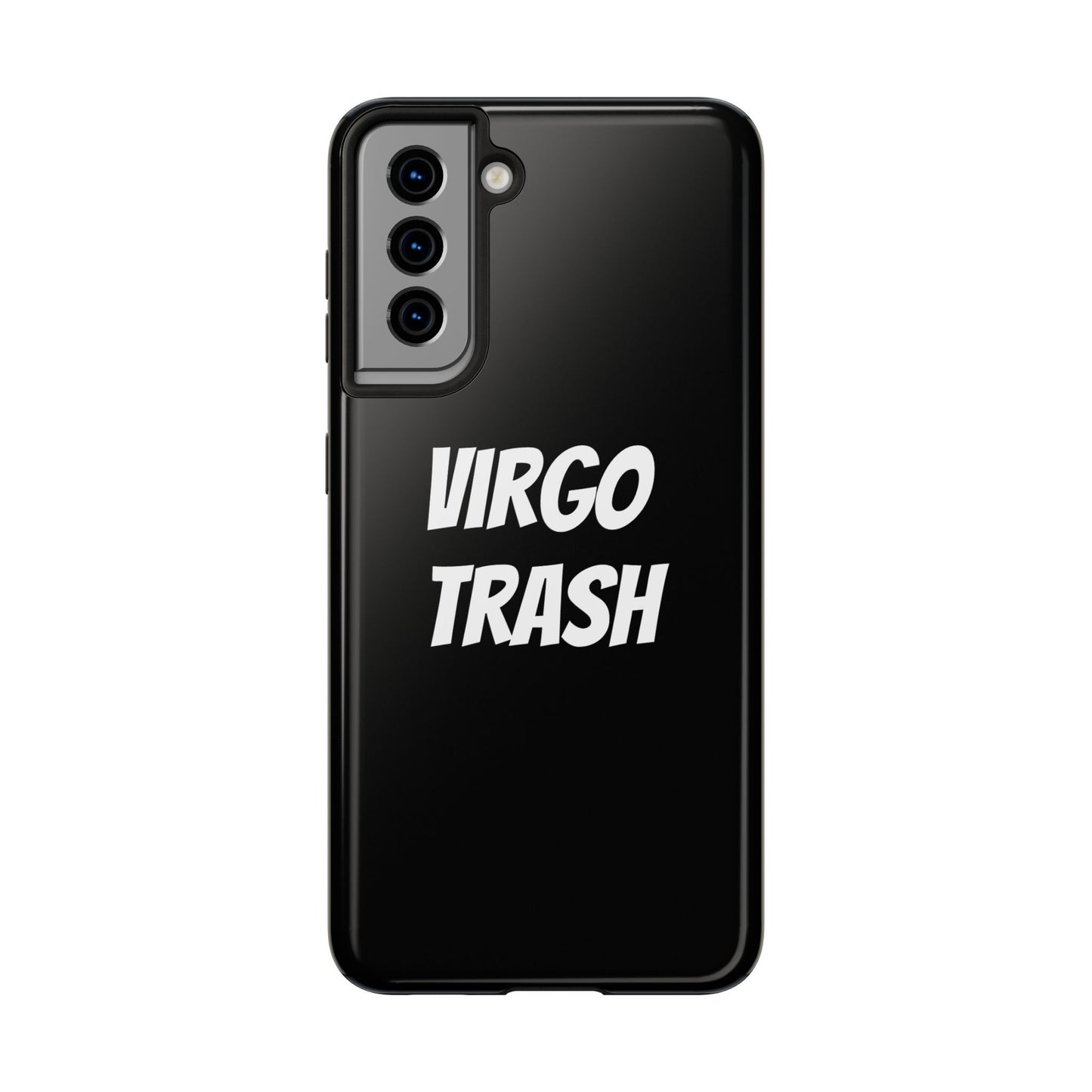 virgo trash phone case