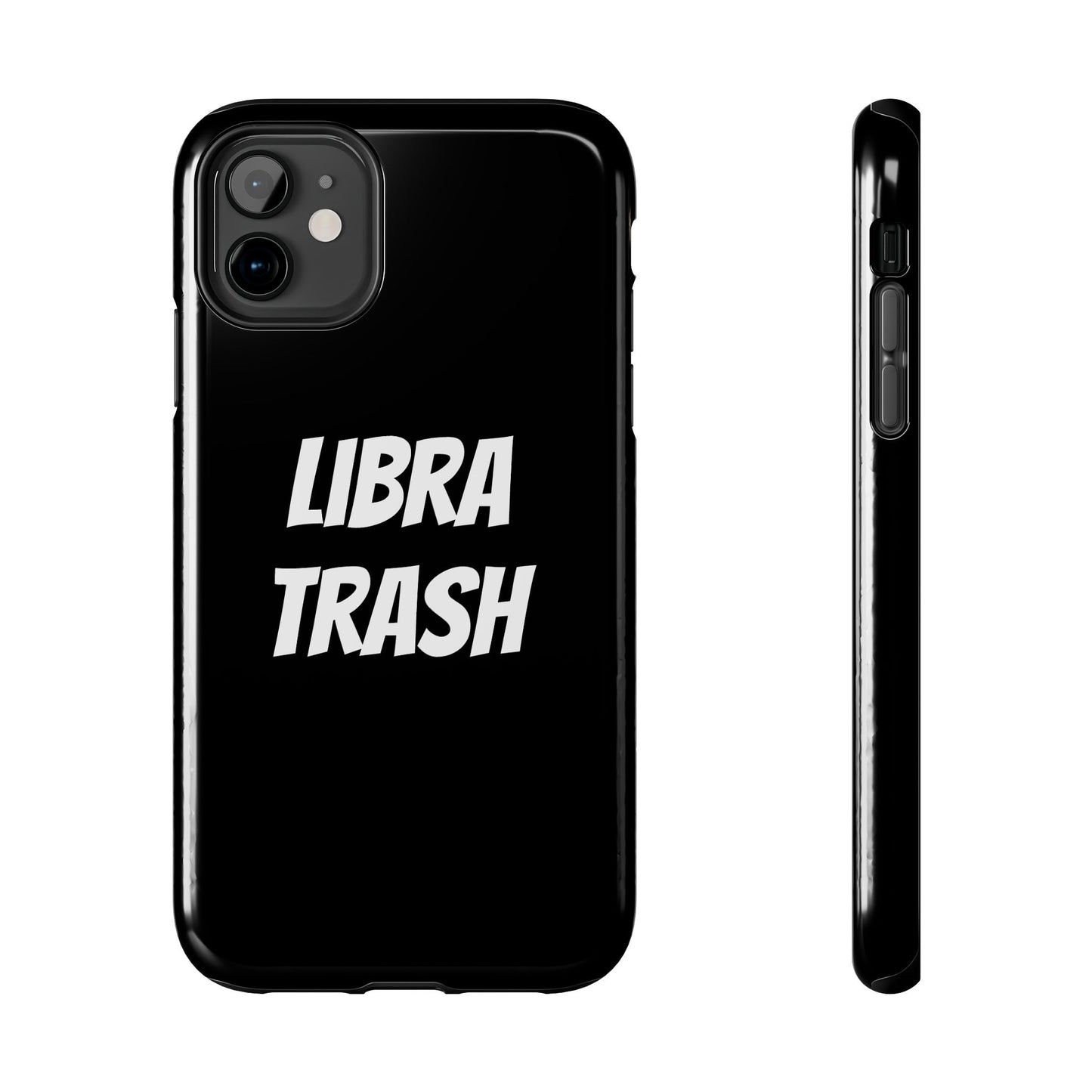 libra trash phone case