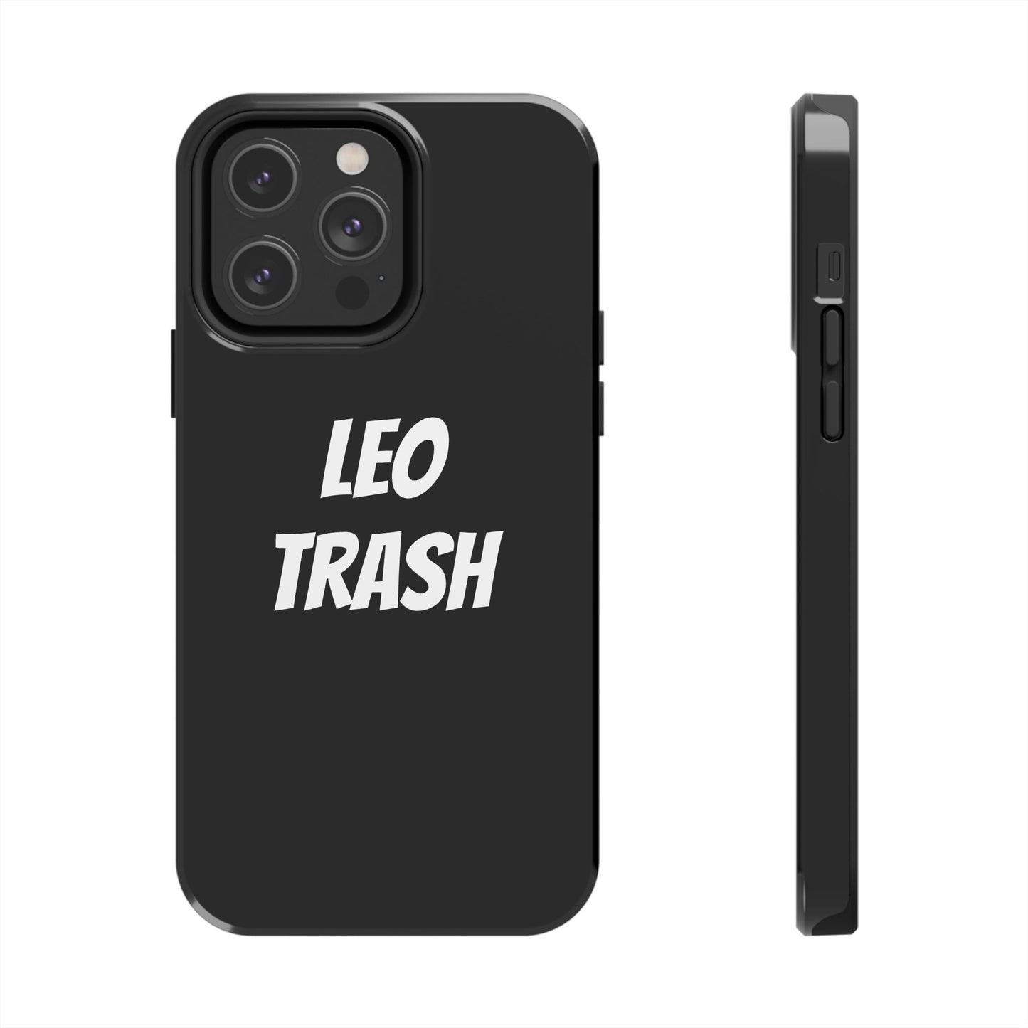 leo trash phone case