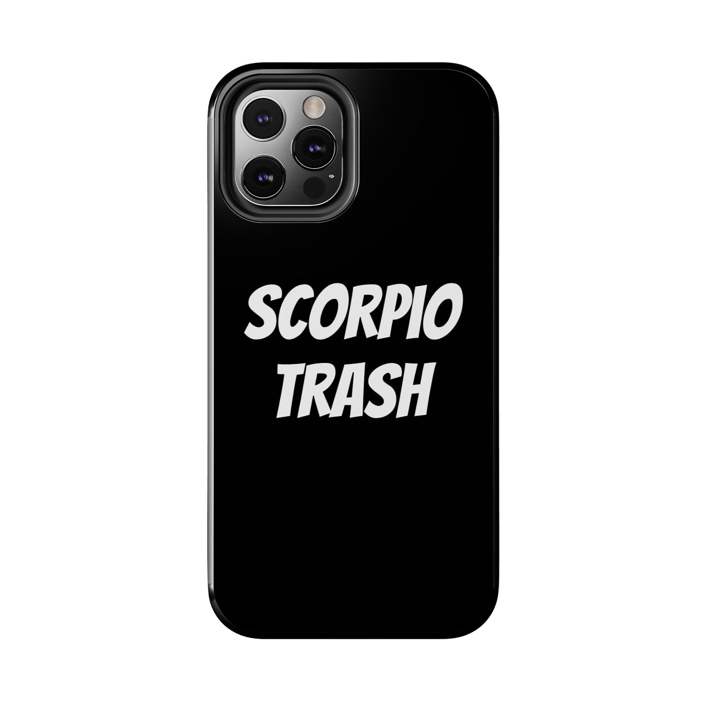 scorpio trash phone case