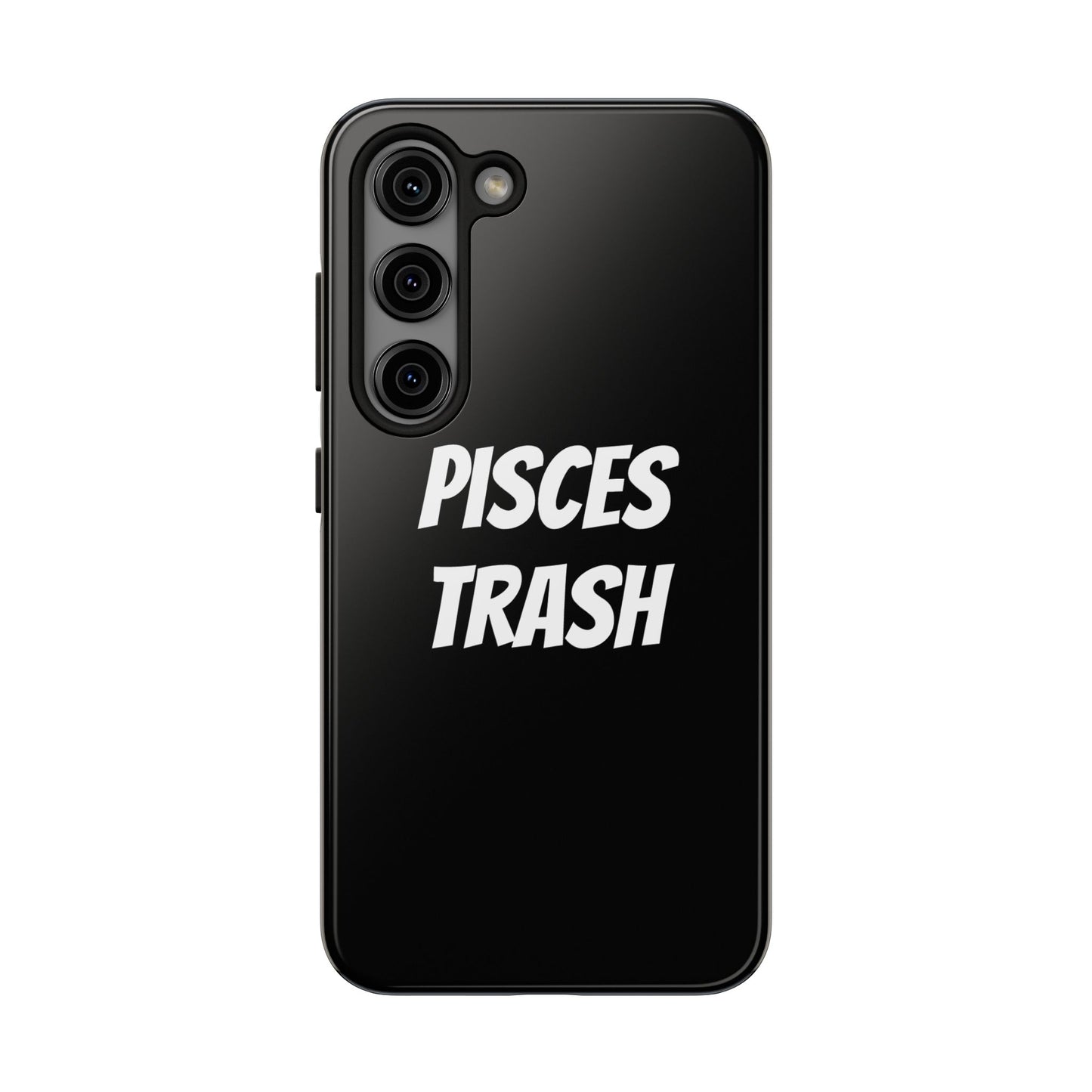 pisces trash phone case