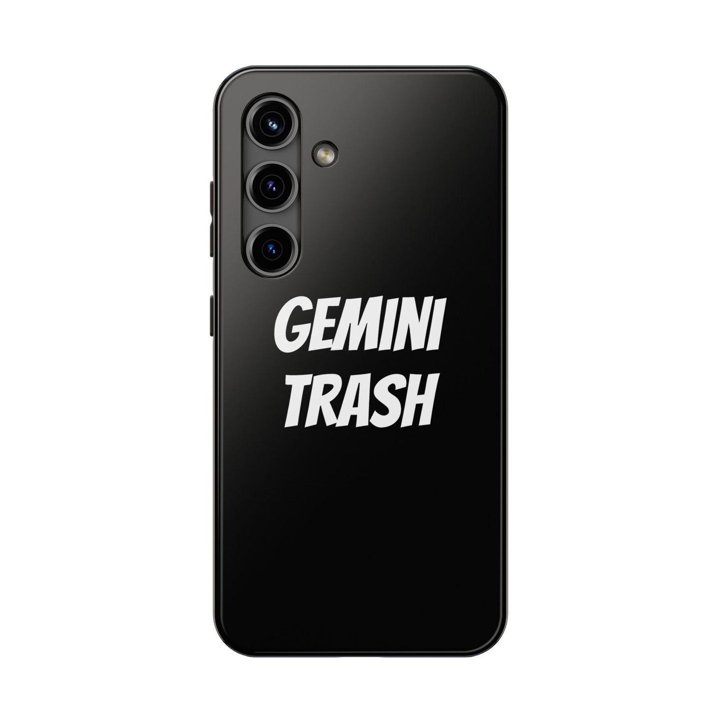 gemini trash phone case