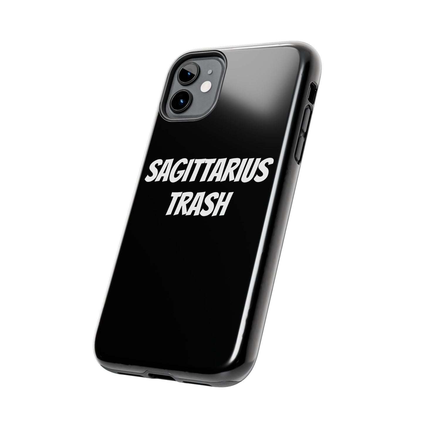 sagittarius trash phone case