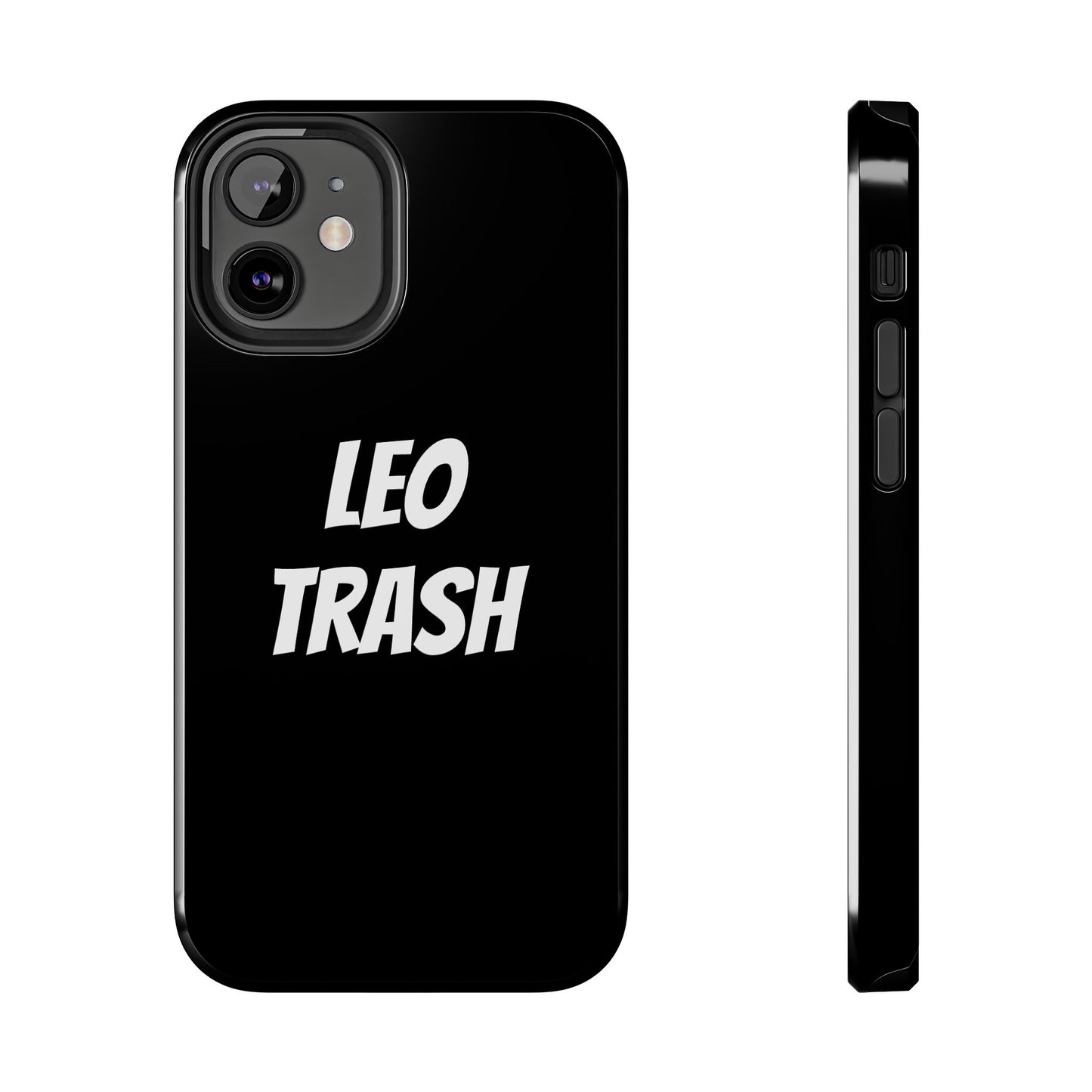 leo trash phone case