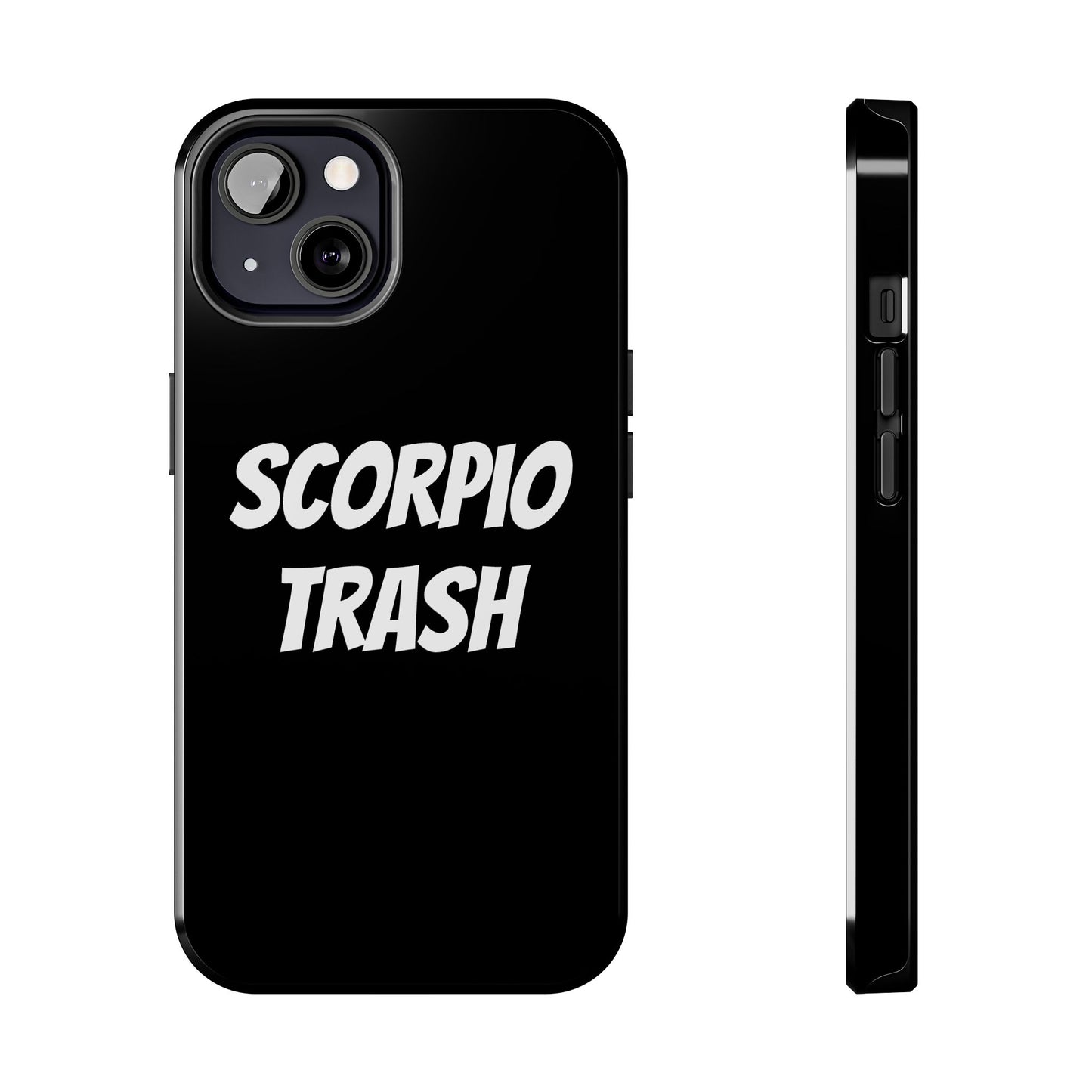 scorpio trash phone case