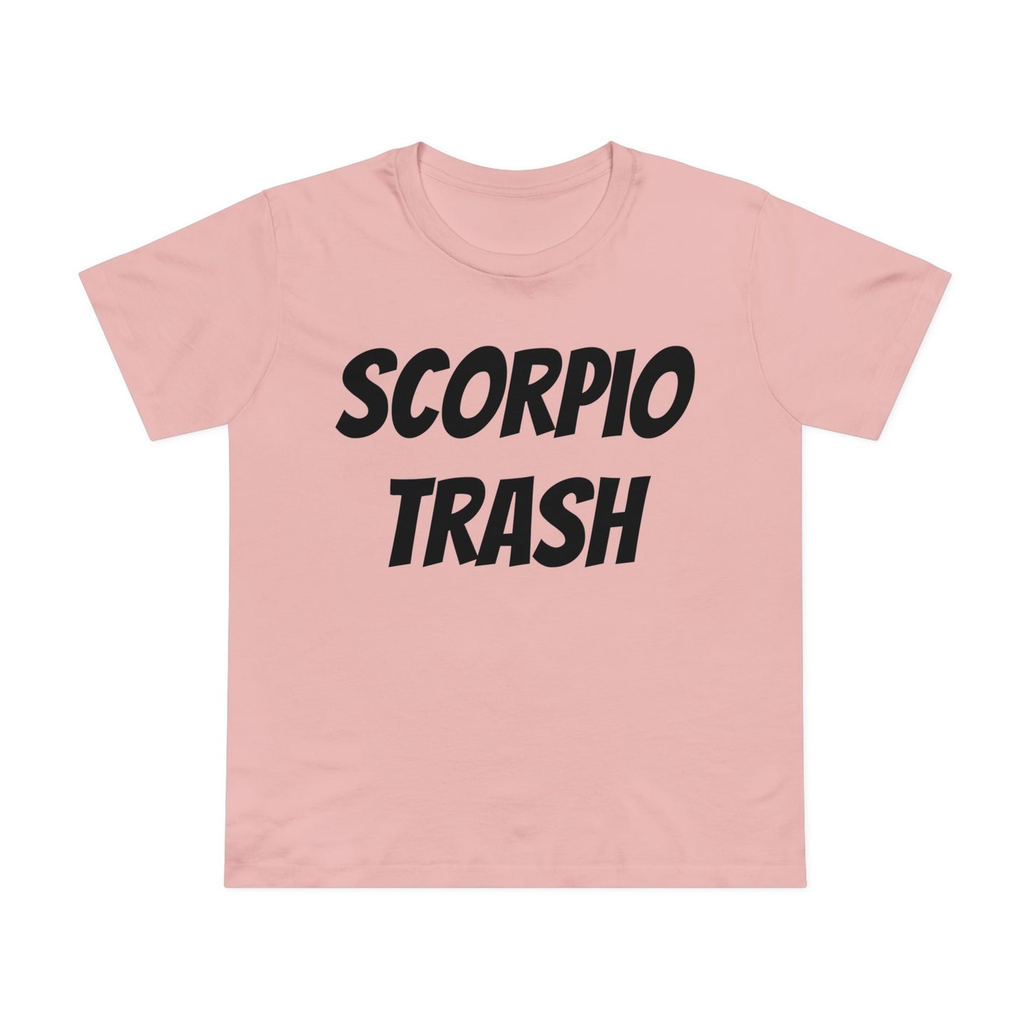 scorpio trash women’s tee