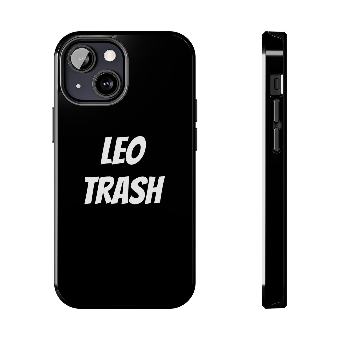 leo trash phone case