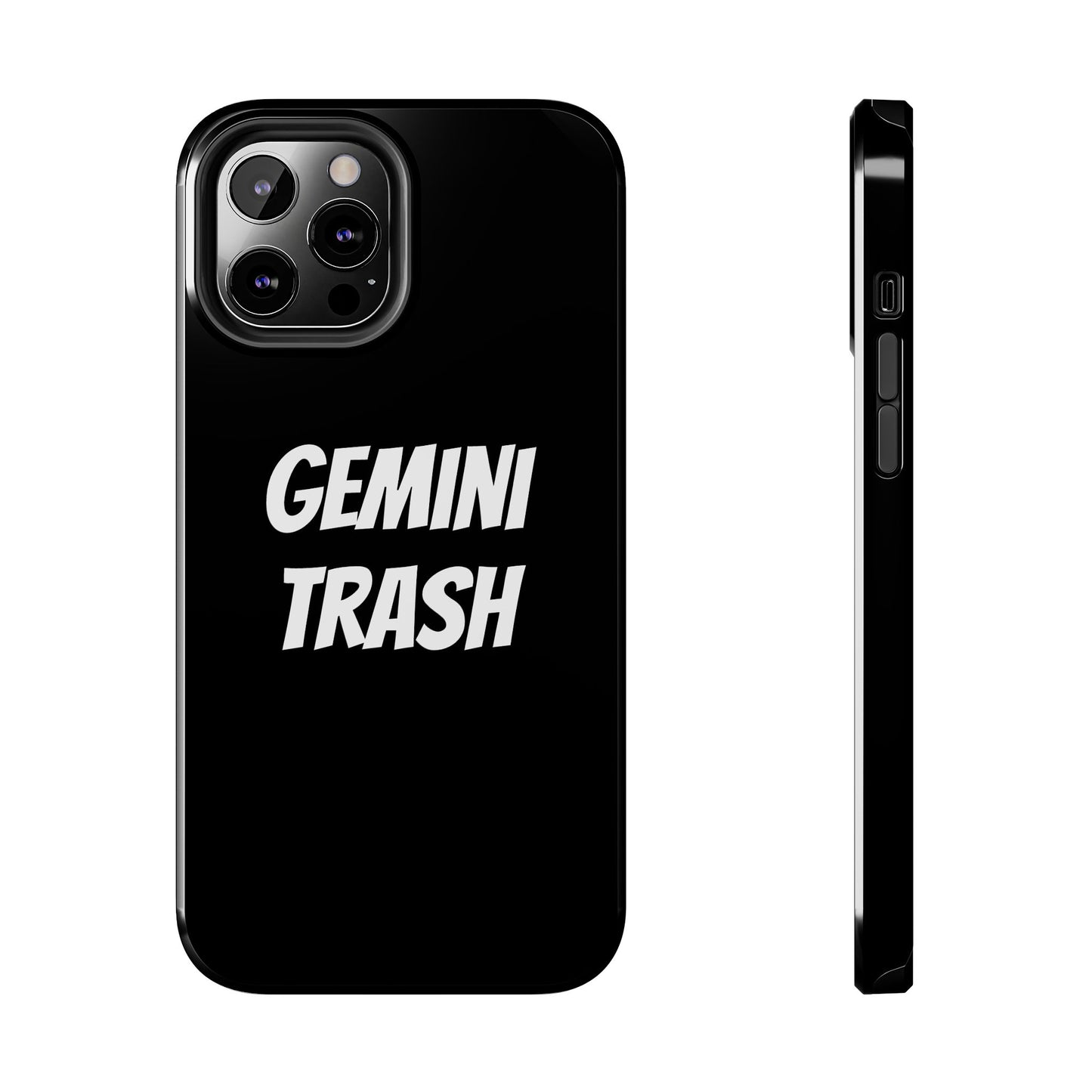 gemini trash phone case