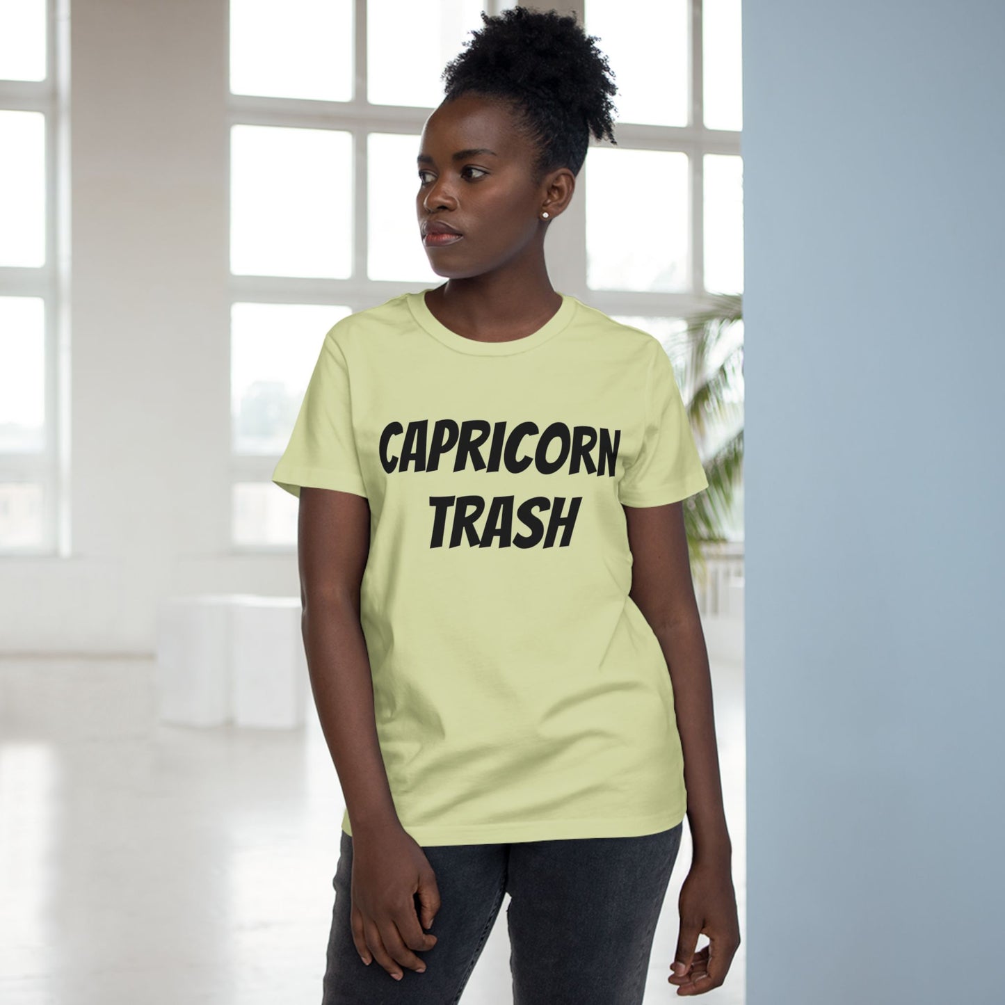 capricorn trash women’s tee