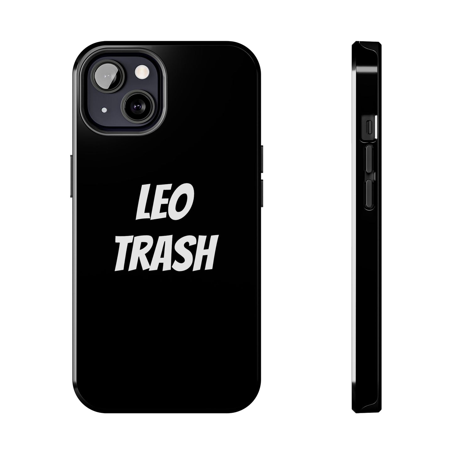 leo trash phone case