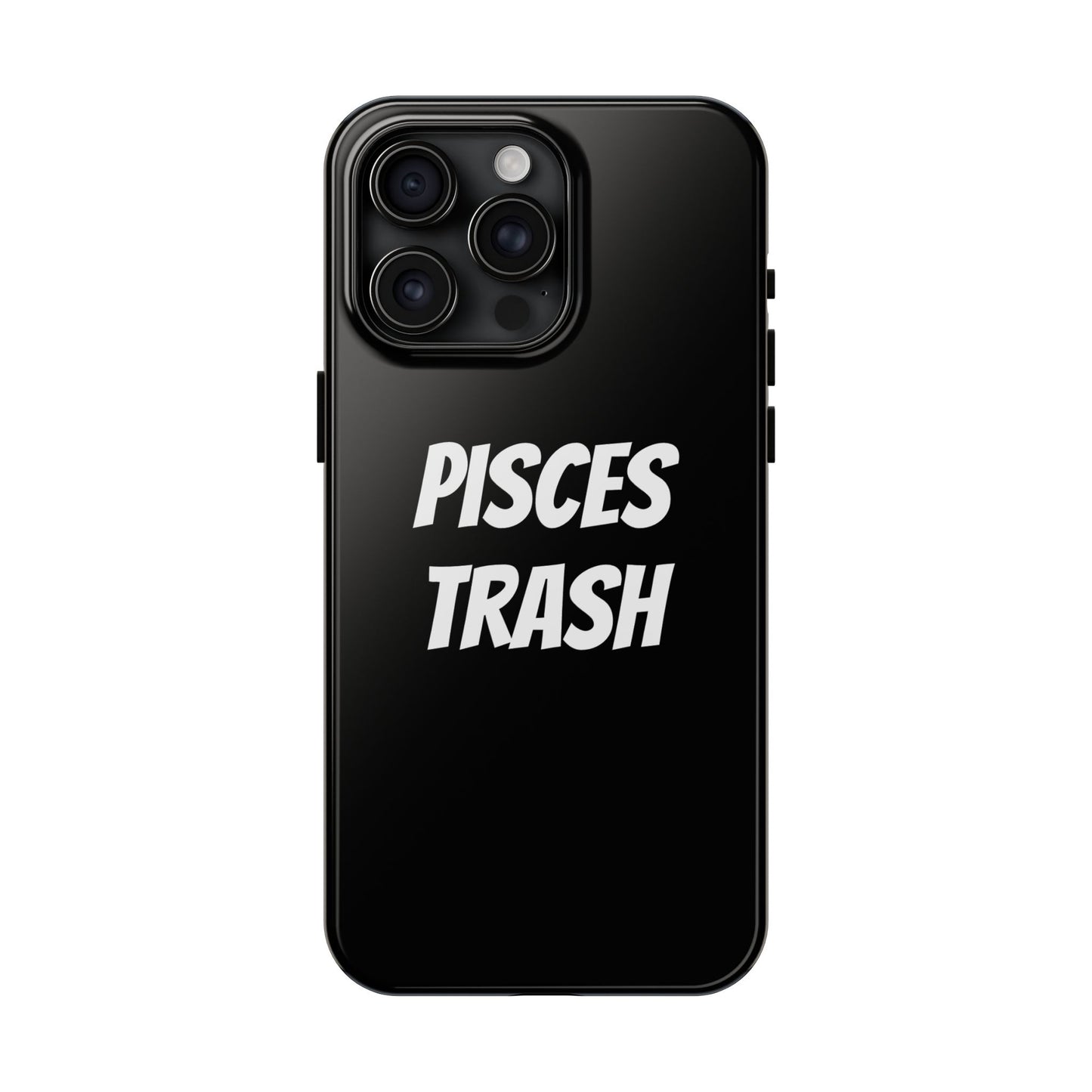 pisces trash phone case