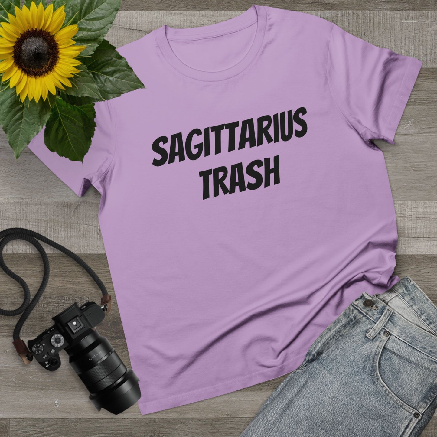 sagittarius trash women’s tee