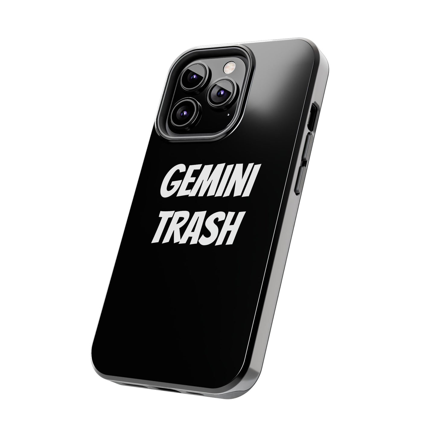gemini trash phone case