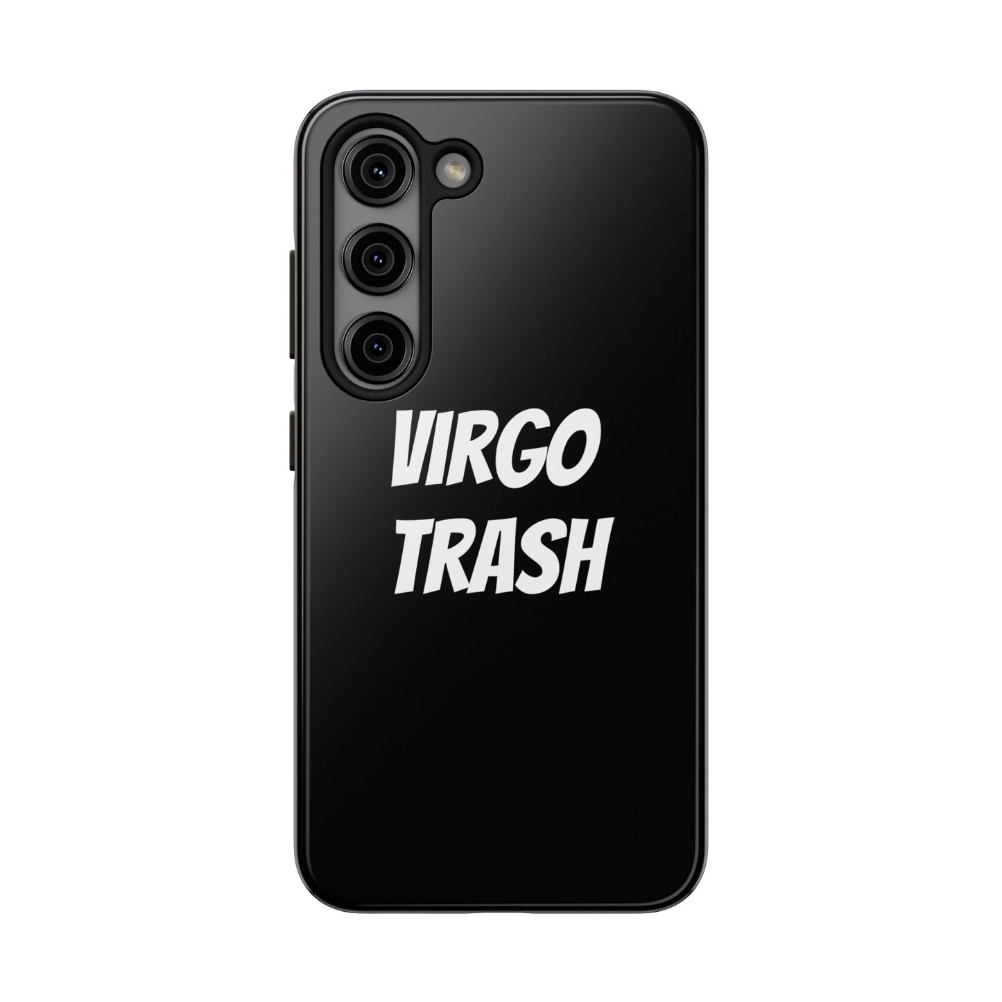 virgo trash phone case