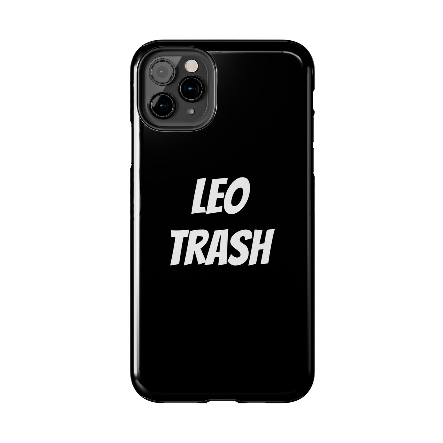 leo trash phone case