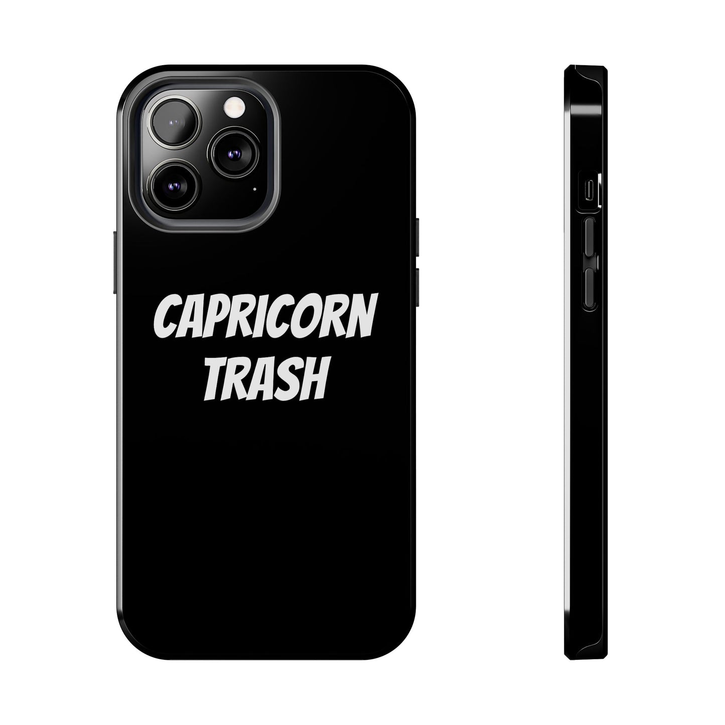 capricorn trash phone case