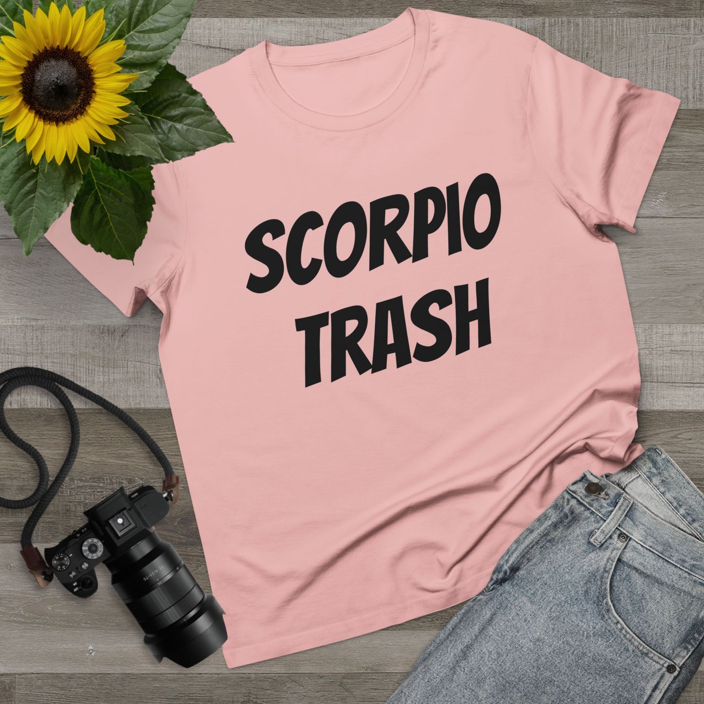 scorpio trash women’s tee