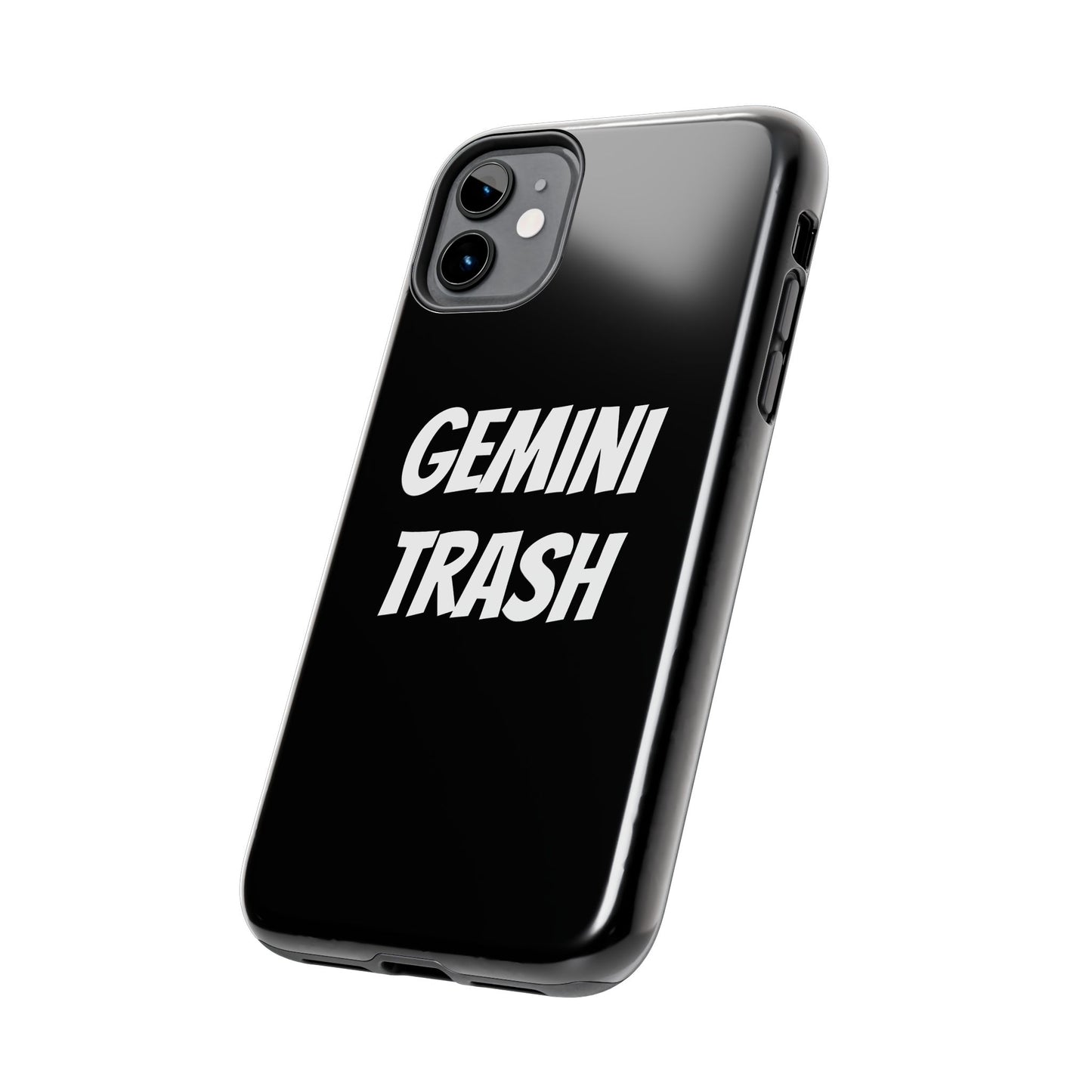 gemini trash phone case