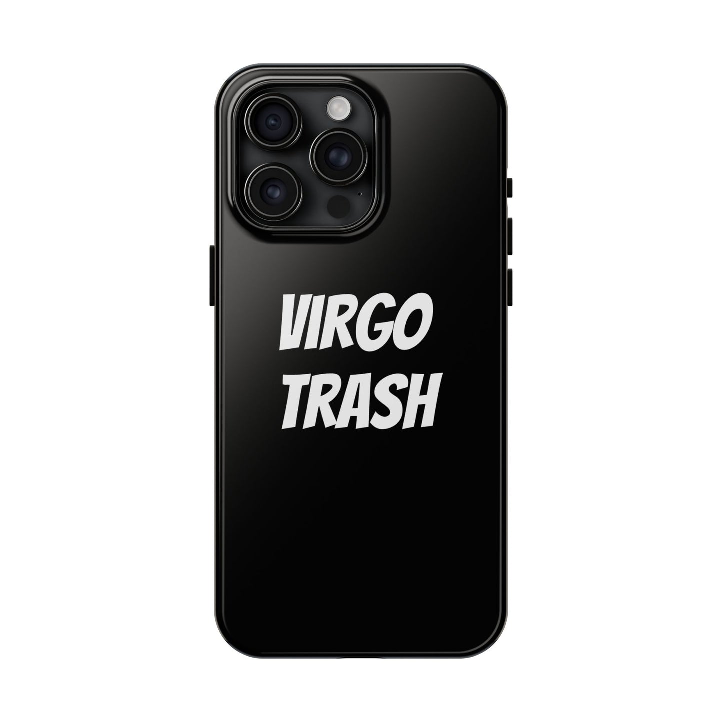 virgo trash phone case