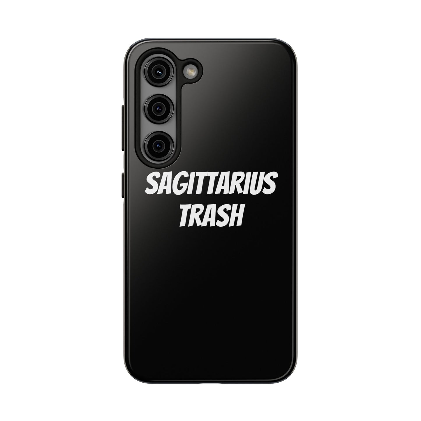 sagittarius trash phone case