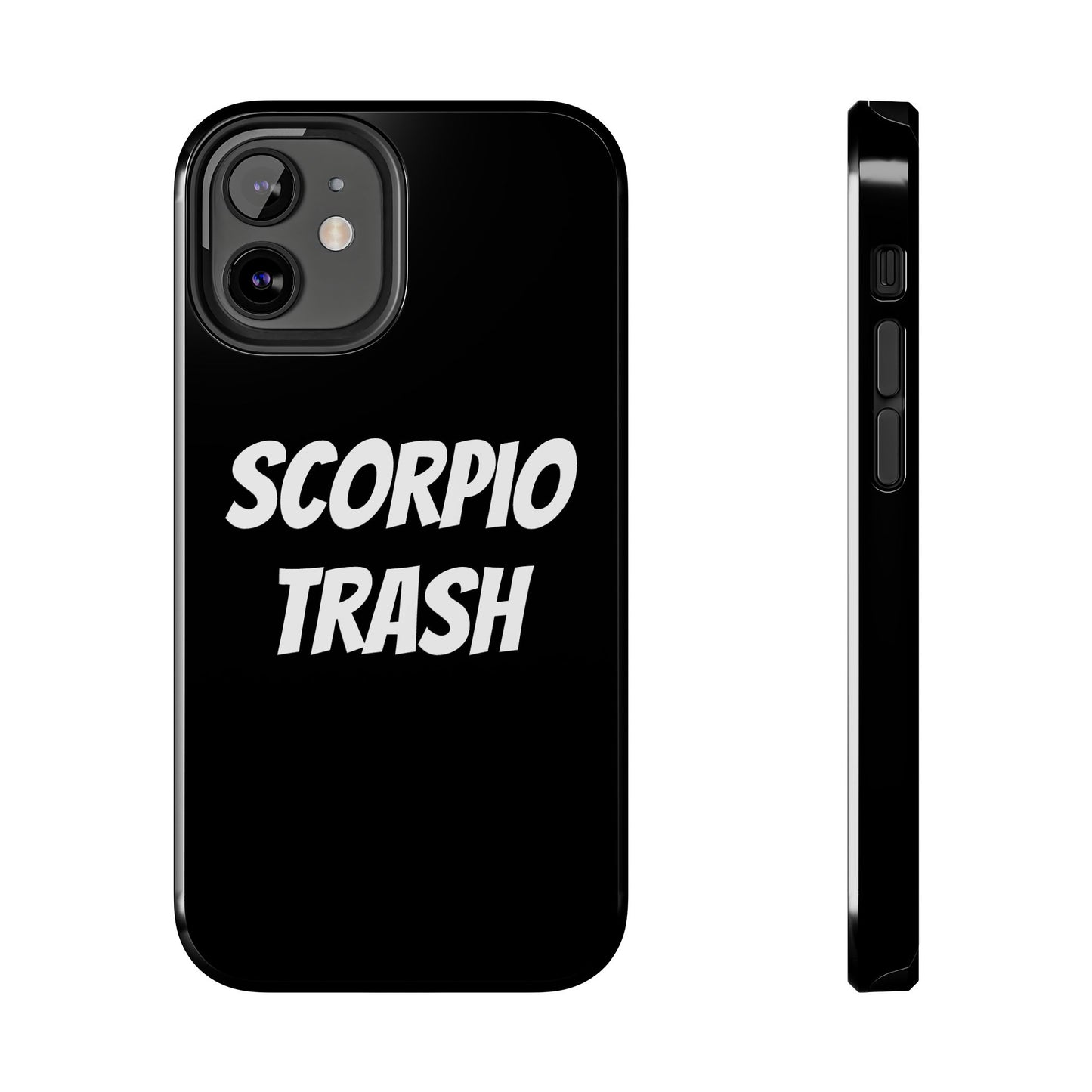 scorpio trash phone case