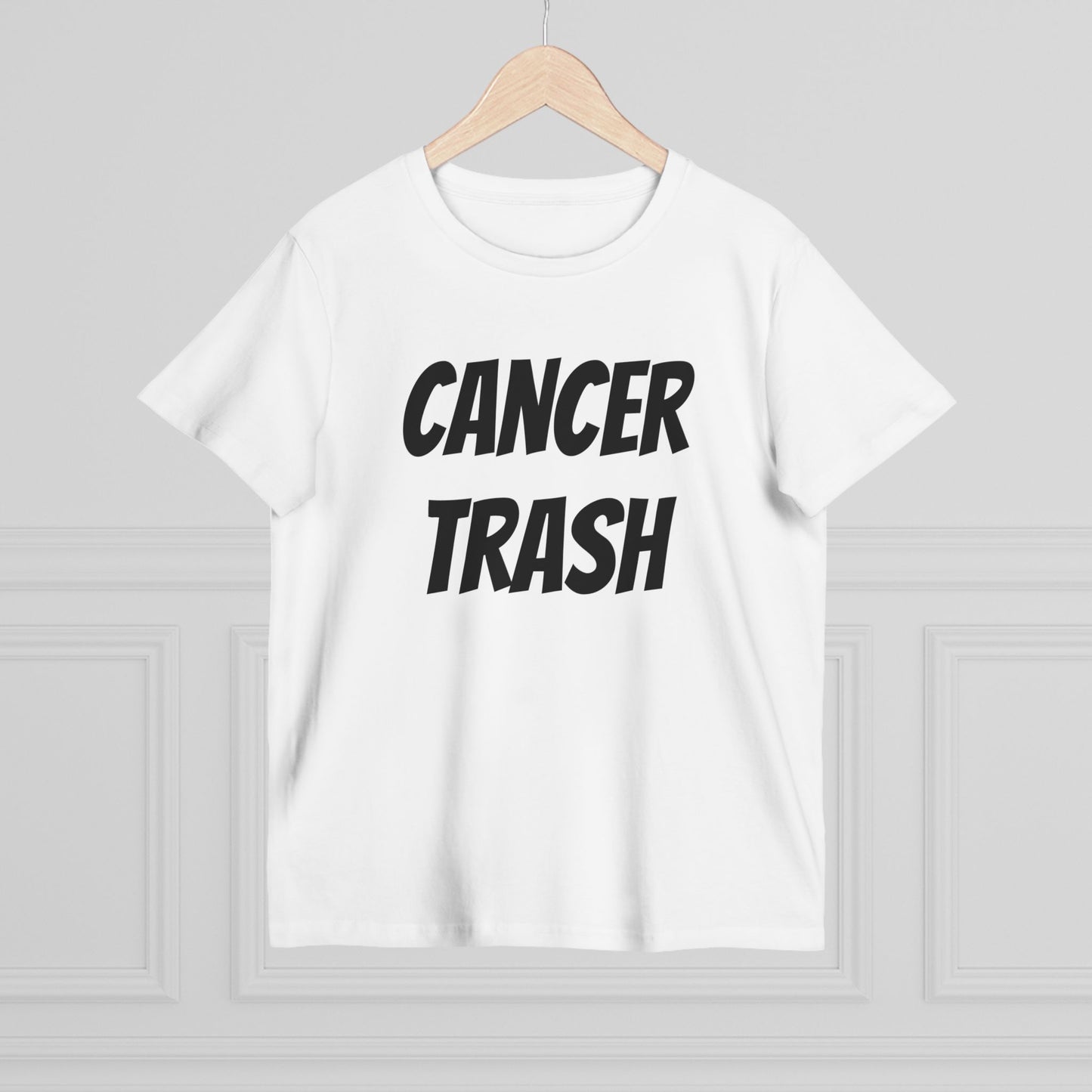 cancer trash women’s tee