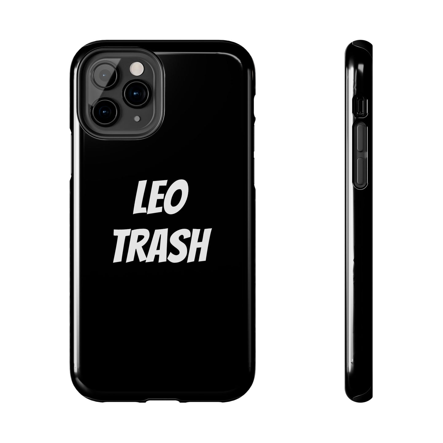 leo trash phone case