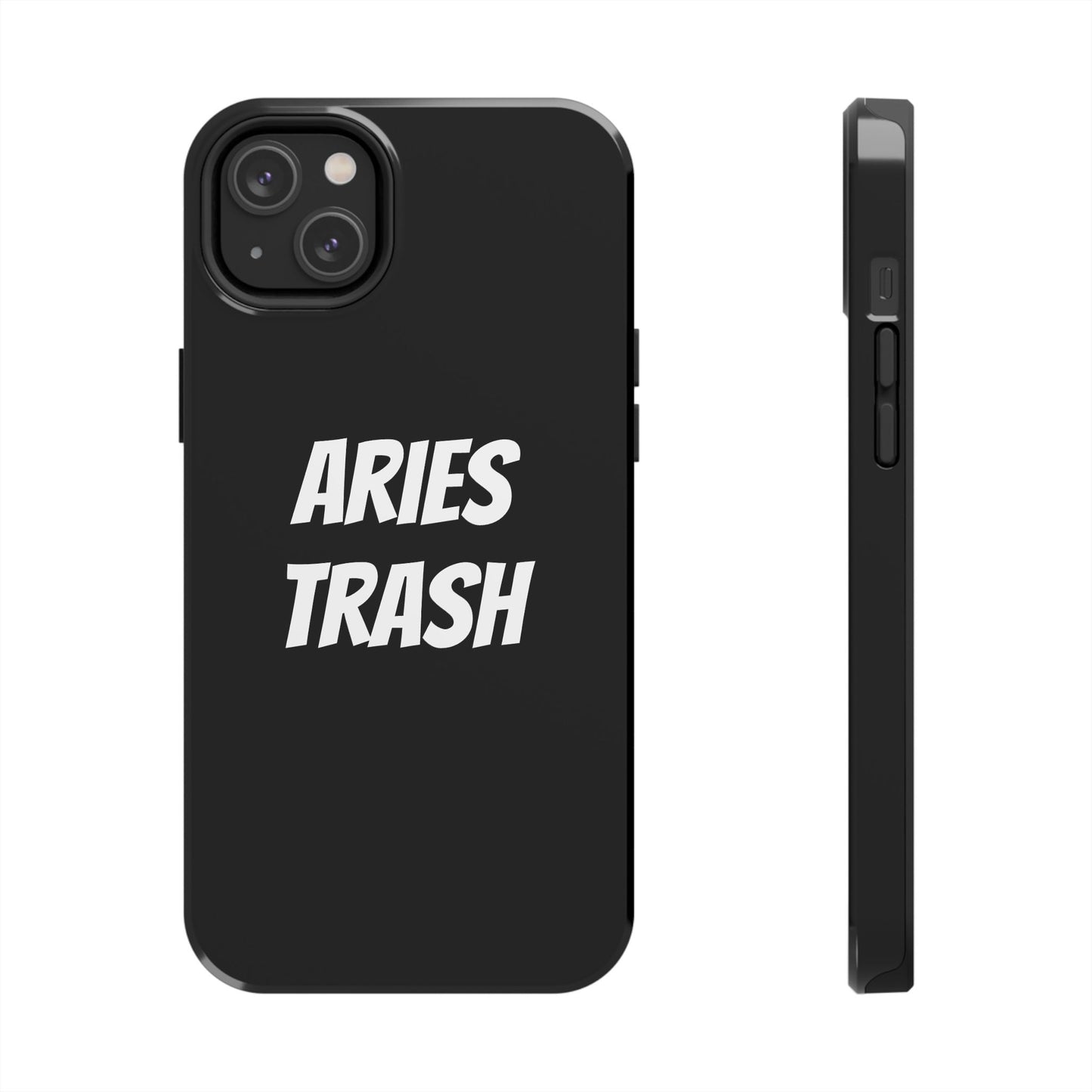 aries trash phone case