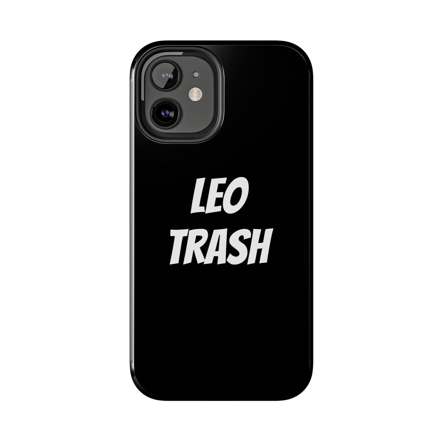 leo trash phone case