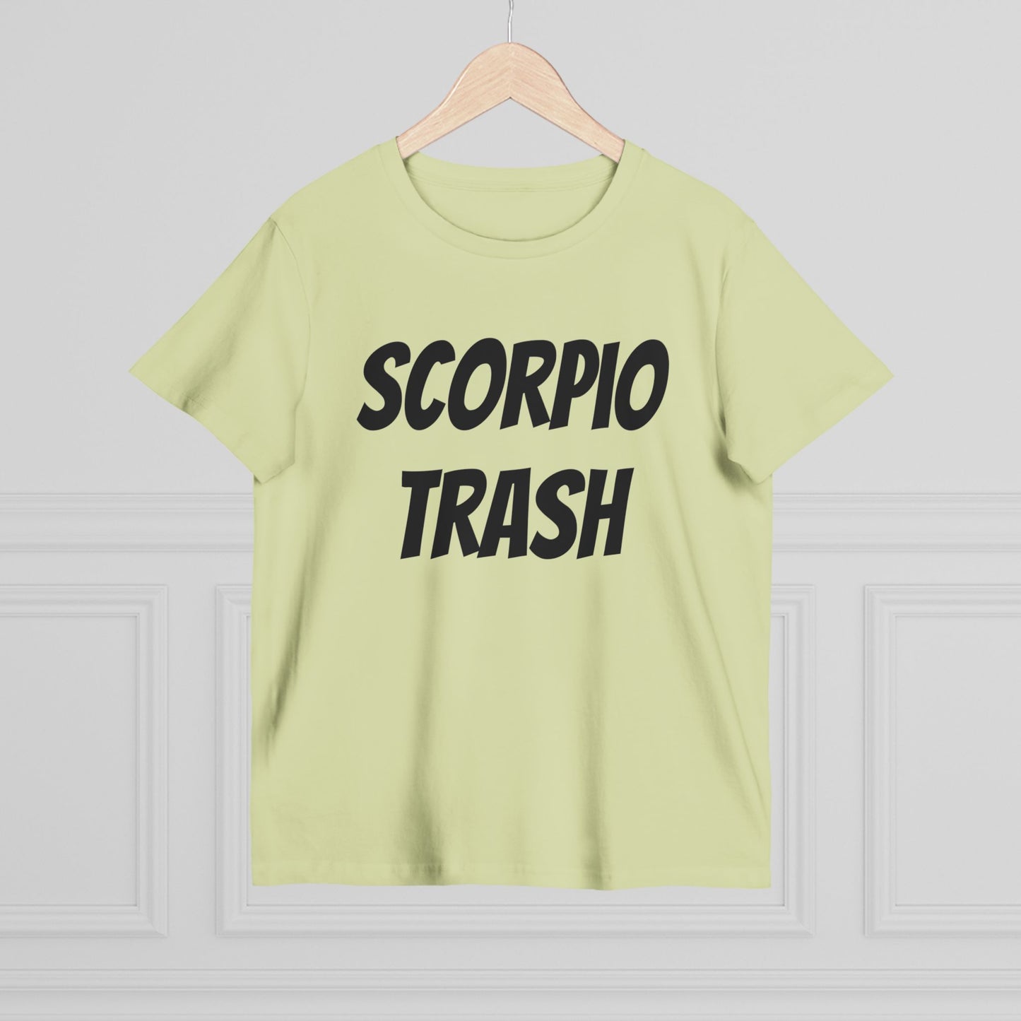 scorpio trash women’s tee