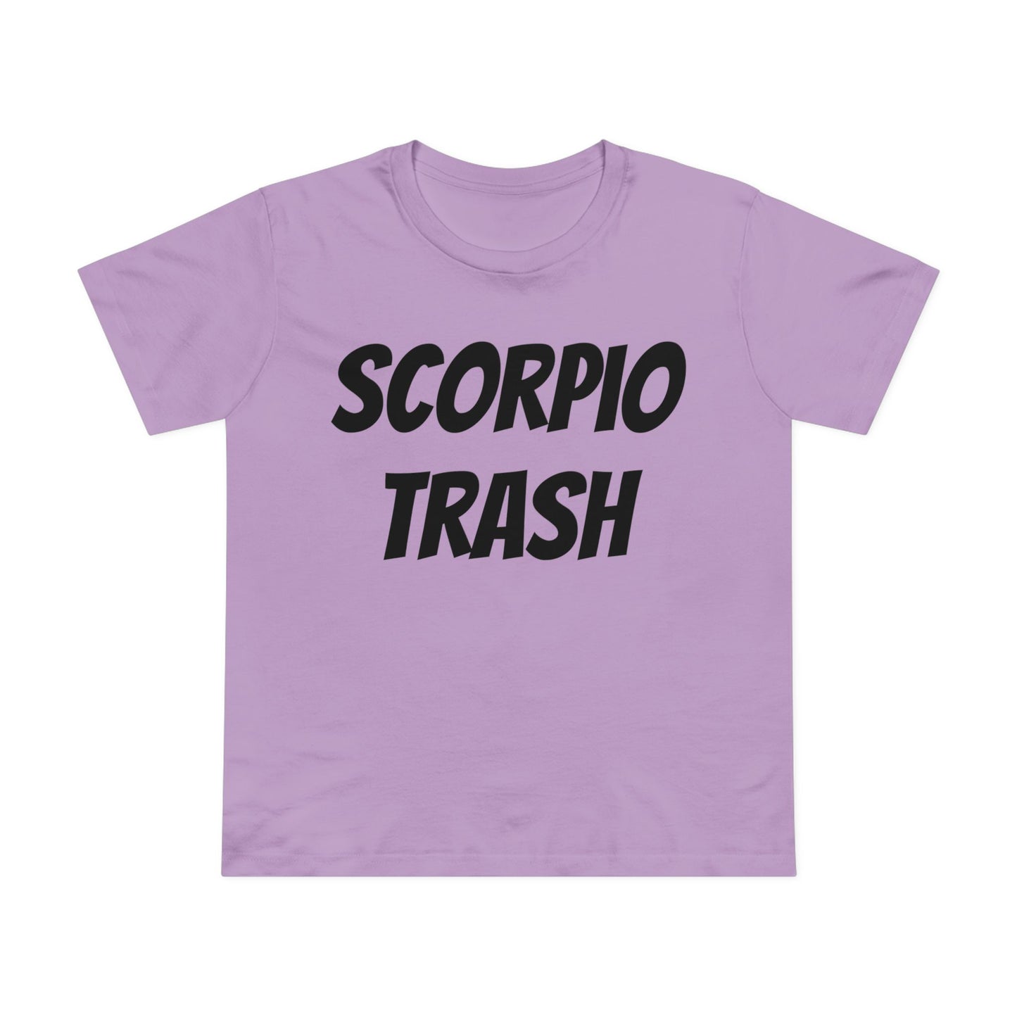 scorpio trash women’s tee