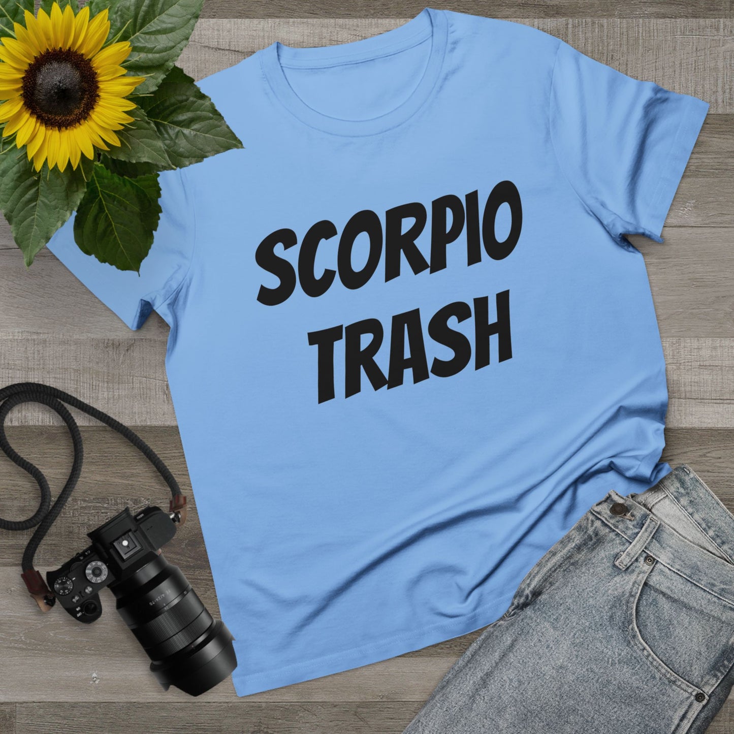 scorpio trash women’s tee